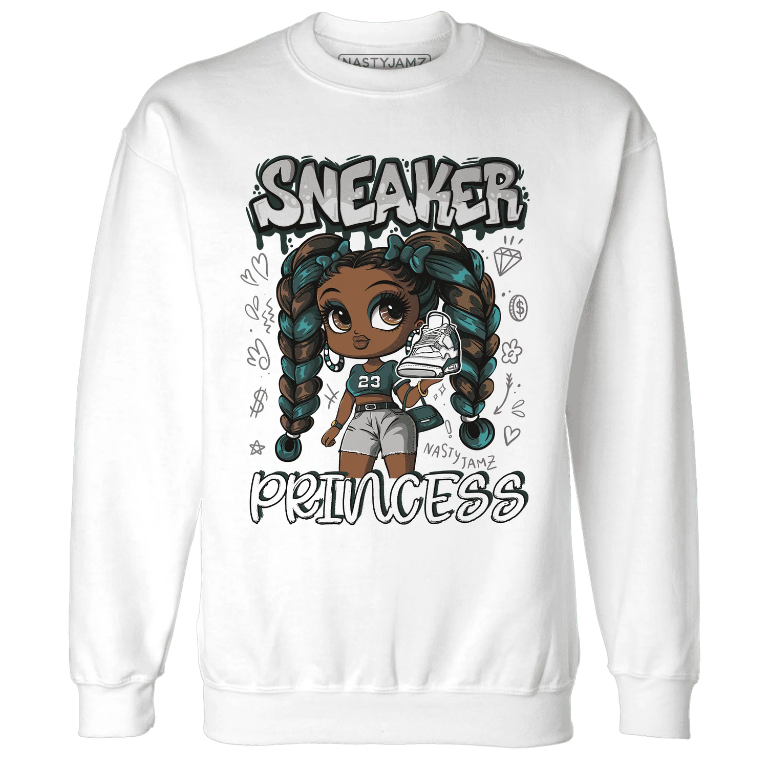 Oxidized-Green-4s-Sweatshirt-Match-Sneaker-Princess