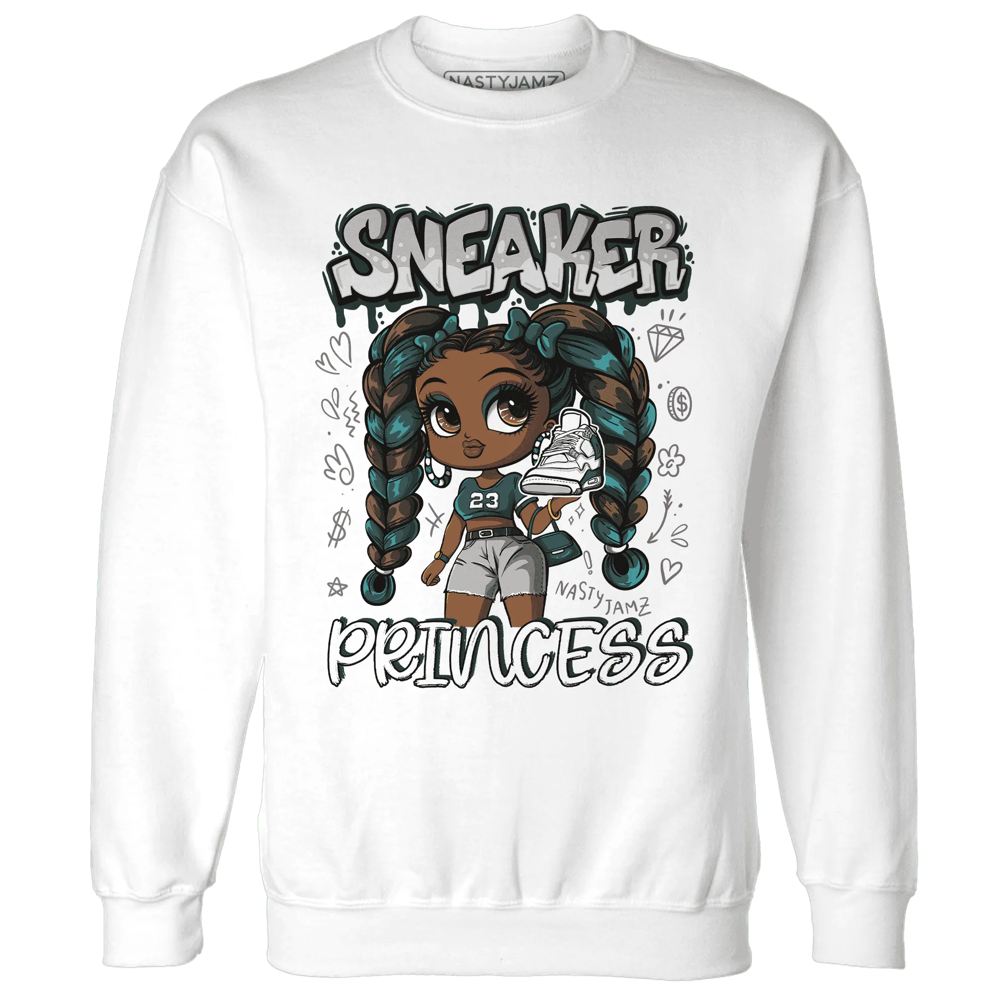 Oxidized-Green-4s-Sweatshirt-Match-Sneaker-Princess
