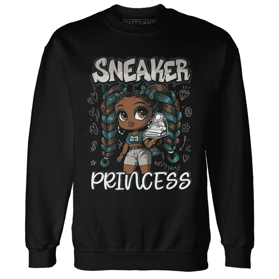 Oxidized-Green-4s-Sweatshirt-Match-Sneaker-Princess