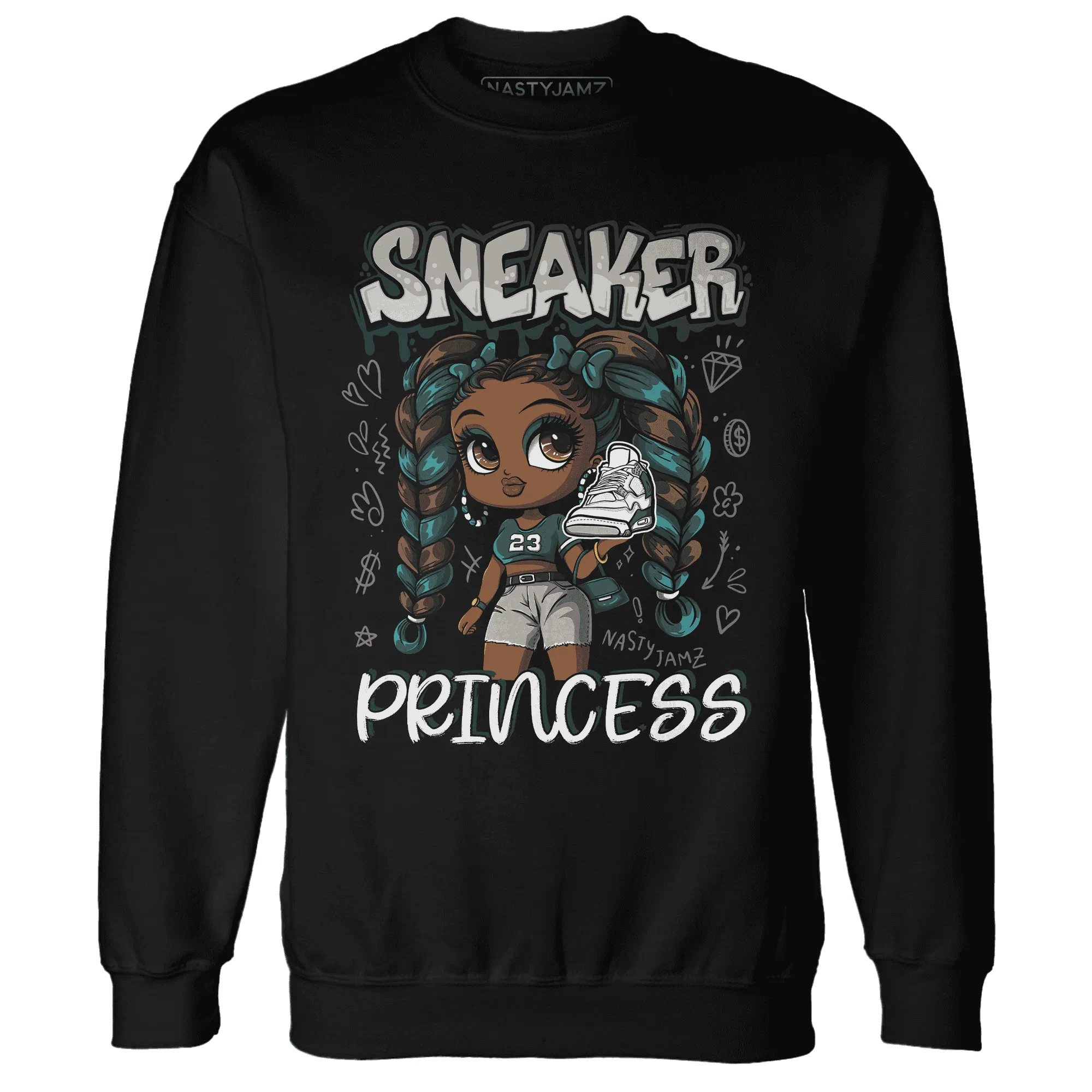 Oxidized-Green-4s-Sweatshirt-Match-Sneaker-Princess