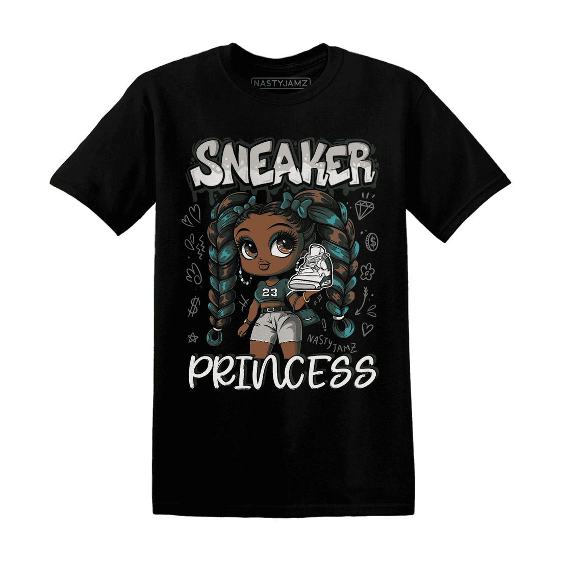 Oxidized-Green-4s-T-Shirt-Match-Sneaker-Princess