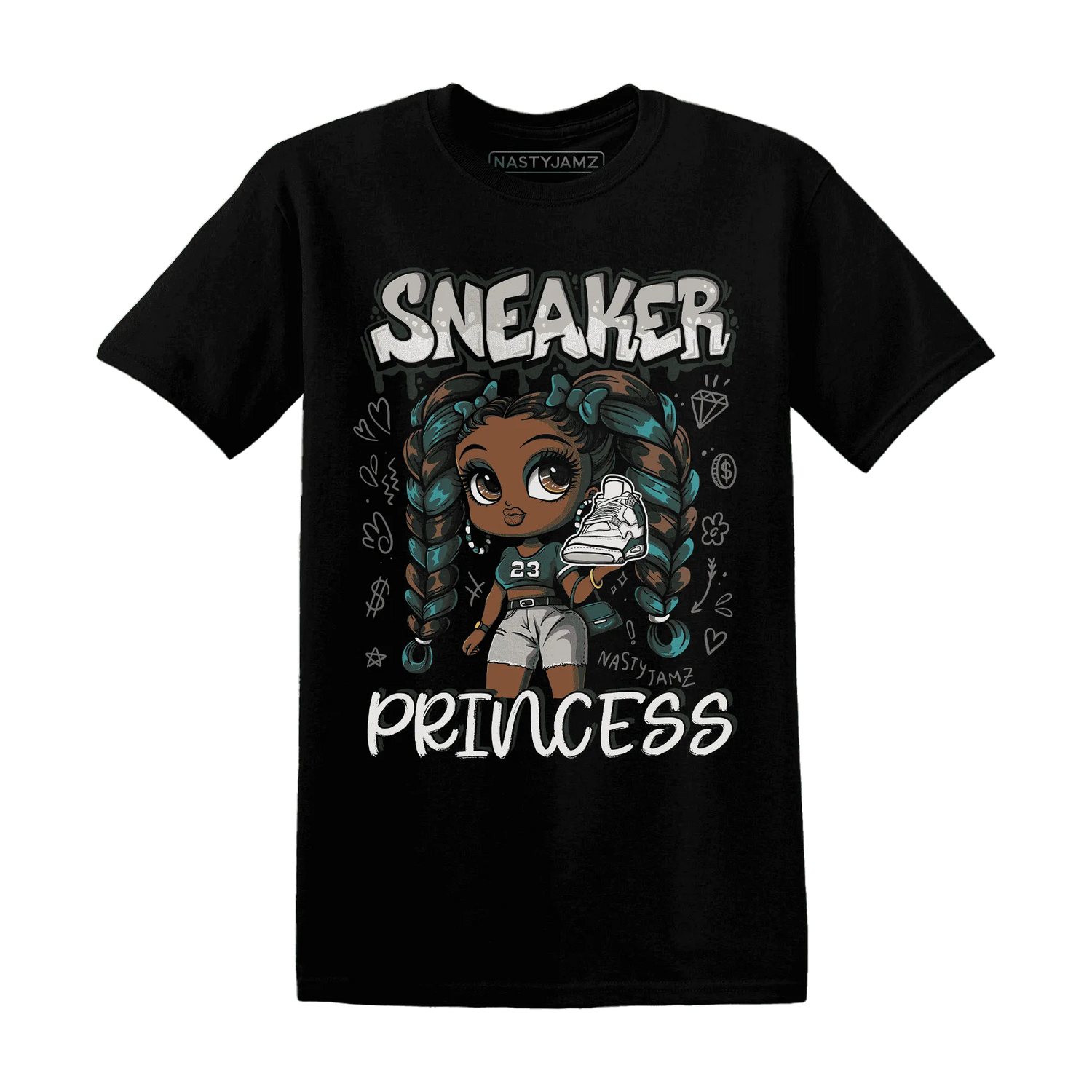 Oxidized-Green-4s-T-Shirt-Match-Sneaker-Princess