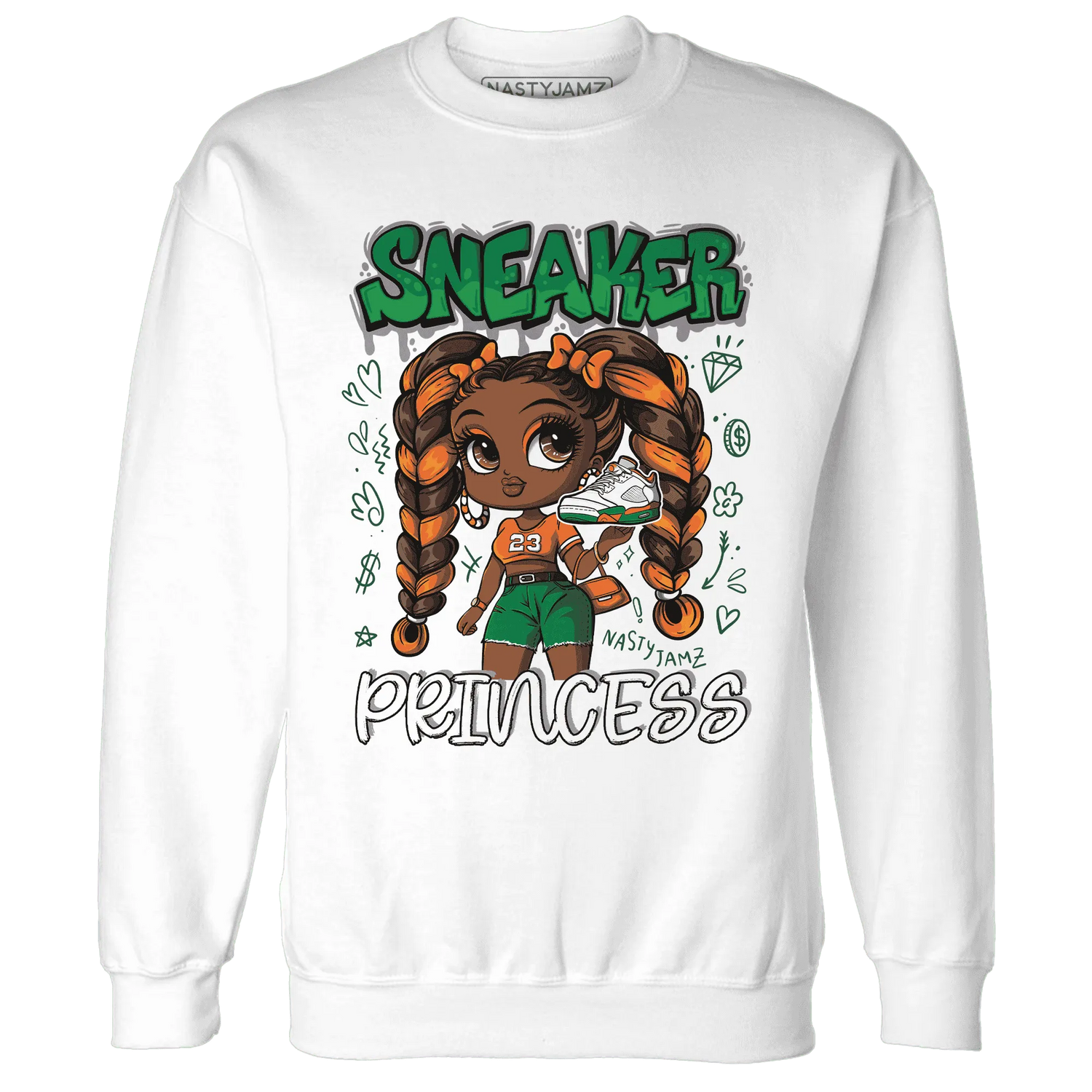 MAM-Hurricanes-5s-Sweatshirt-Match-Sneaker-Princess