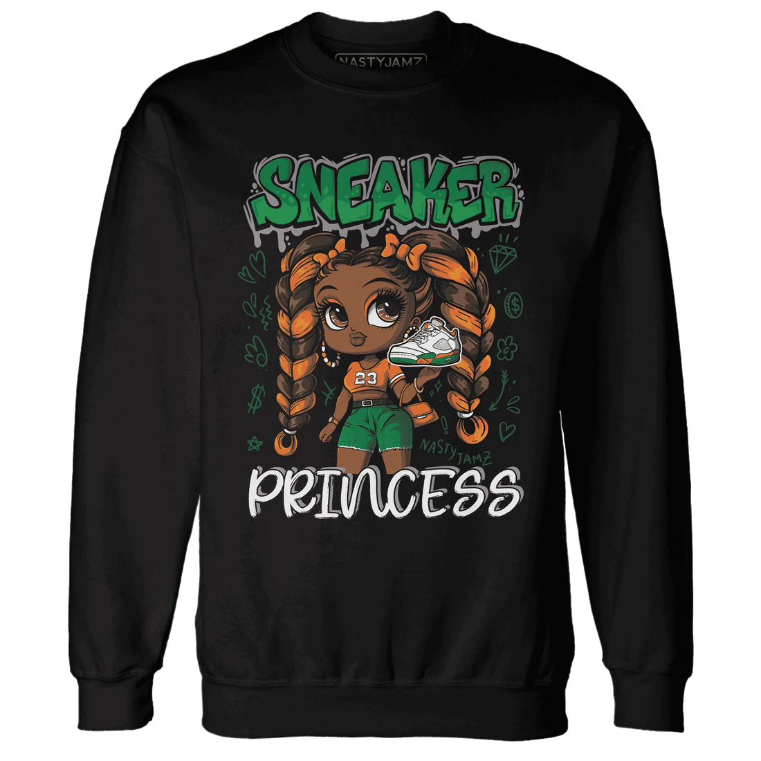 MAM-Hurricanes-5s-Sweatshirt-Match-Sneaker-Princess