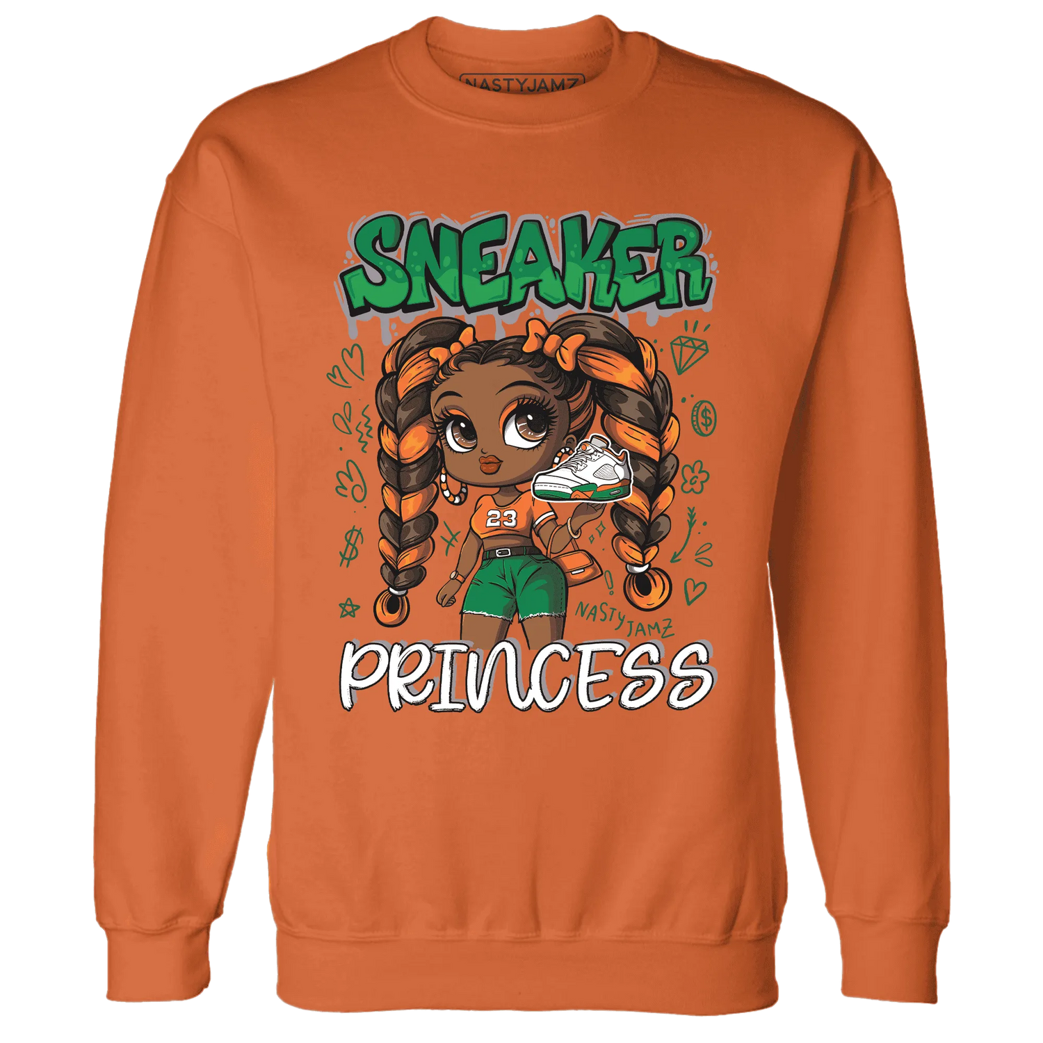 MAM-Hurricanes-5s-Sweatshirt-Match-Sneaker-Princess