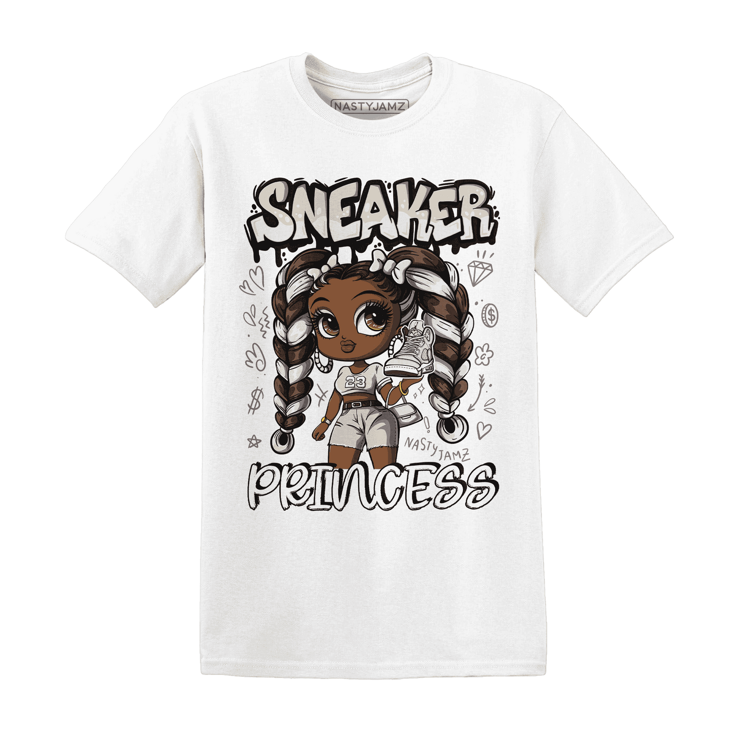 SE-Sail-5s-T-Shirt-Match-Sneaker-Princess