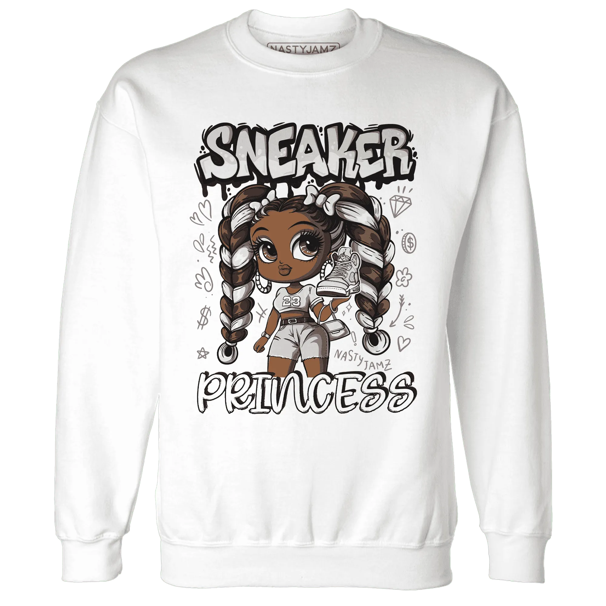 SE-Sail-5s-Sweatshirt-Match-Sneaker-Princess