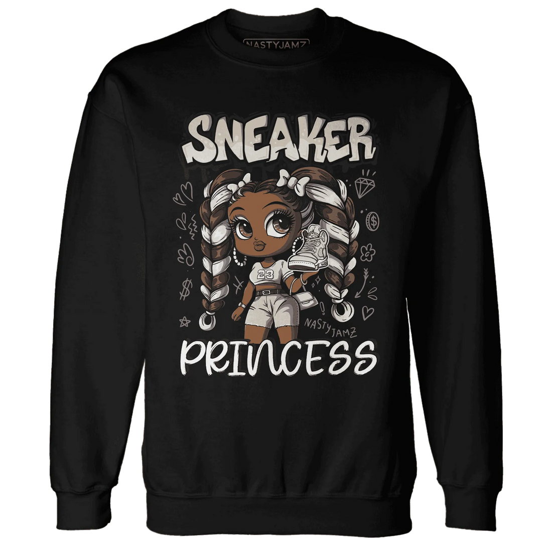 SE-Sail-5s-Sweatshirt-Match-Sneaker-Princess