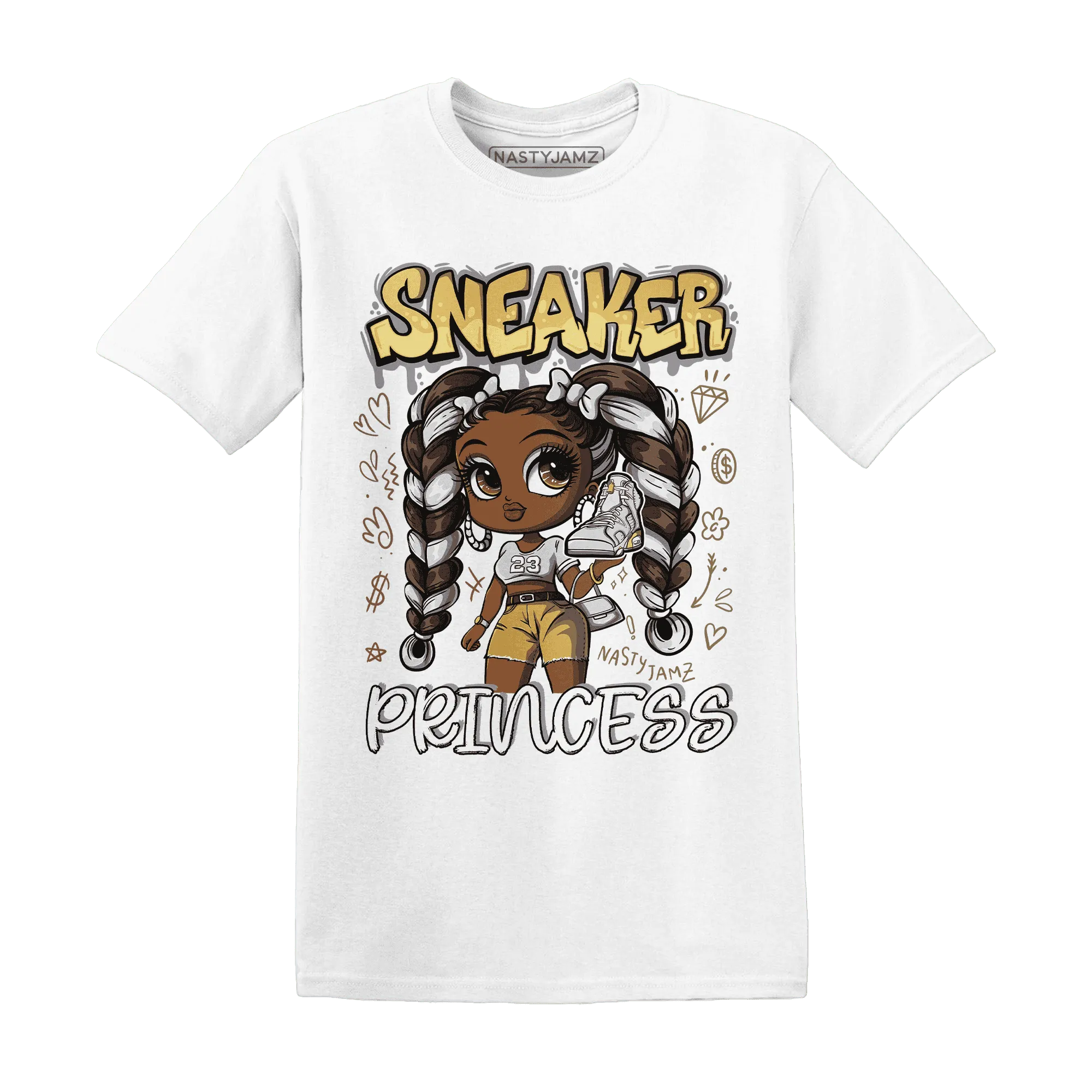 Paris-Olympicsss-6s-T-Shirt-Match-Sneaker-Princess