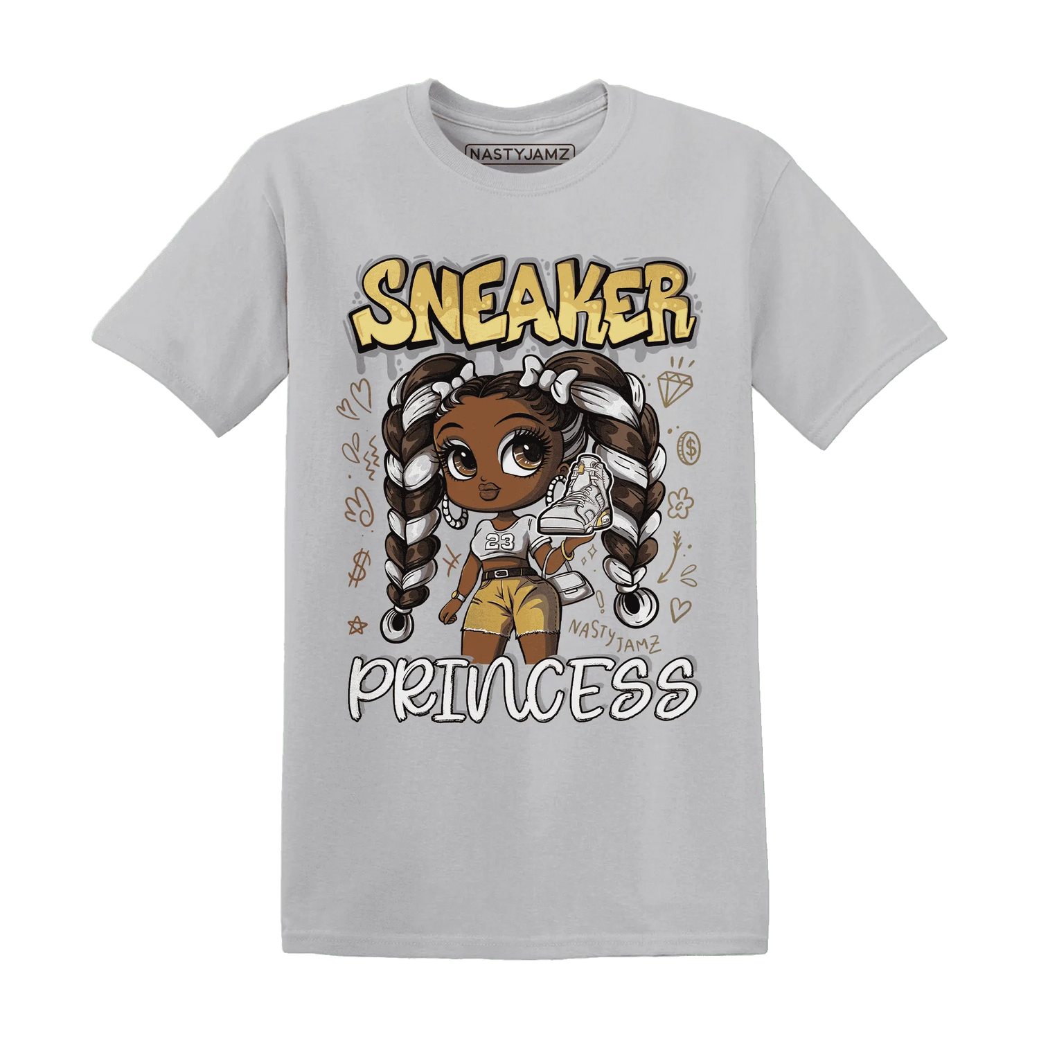 Paris-Olympicsss-6s-T-Shirt-Match-Sneaker-Princess