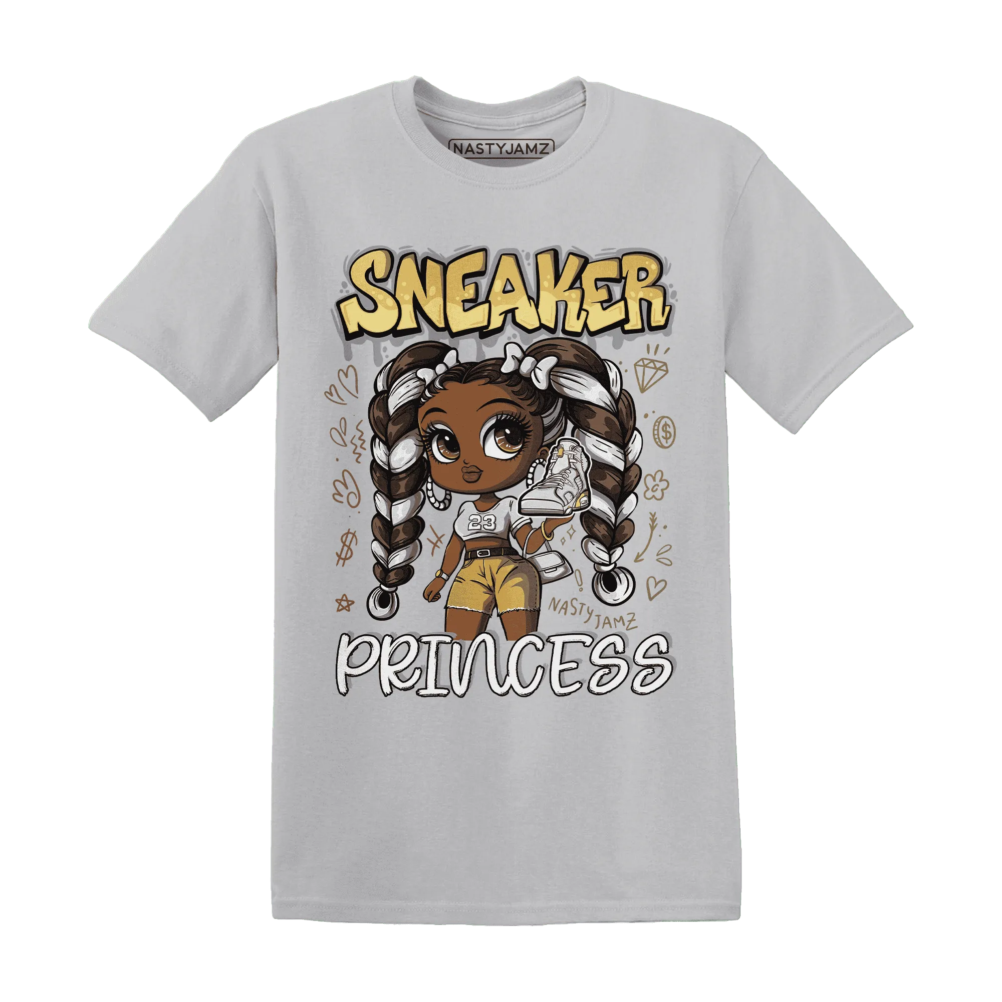 Paris-Olympicsss-6s-T-Shirt-Match-Sneaker-Princess