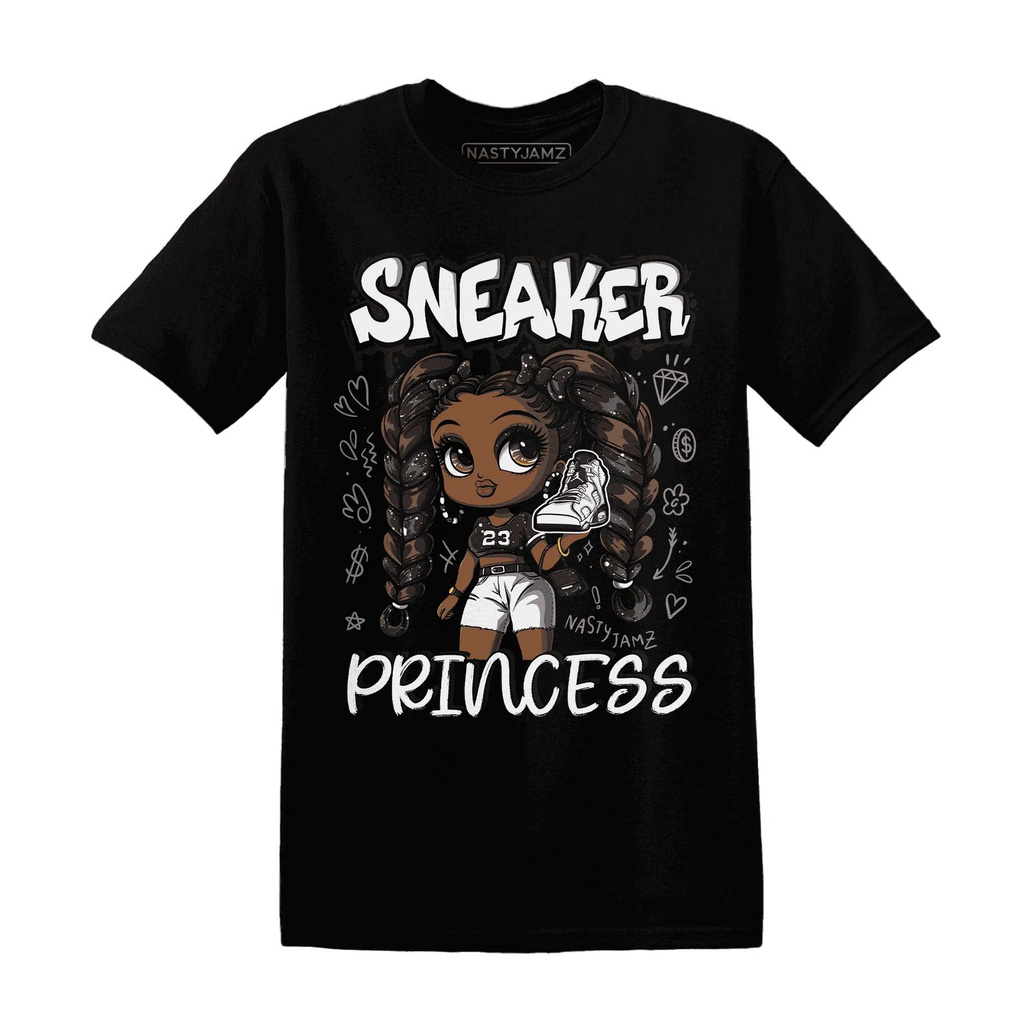 Reverse-Oreo-6s-T-Shirt-Match-Sneaker-Princess