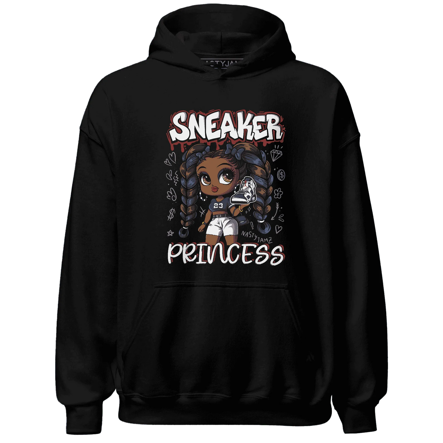 White-Navy-6s-Hoodie-Match-Sneaker-Princess
