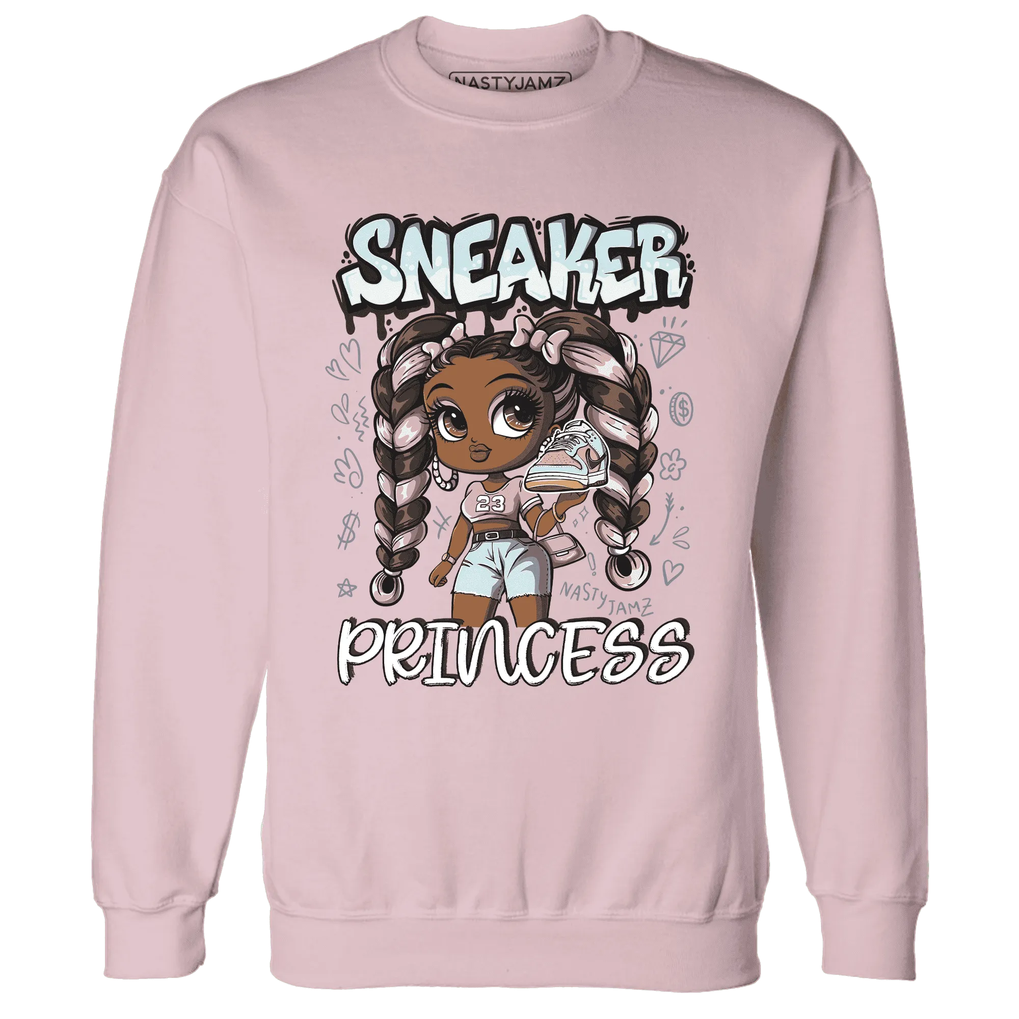 Dunk-Low-Glacier-Blue-Arctic-Orange-NastyJamz-Sweatshirt-Match-Sneaker-Princess