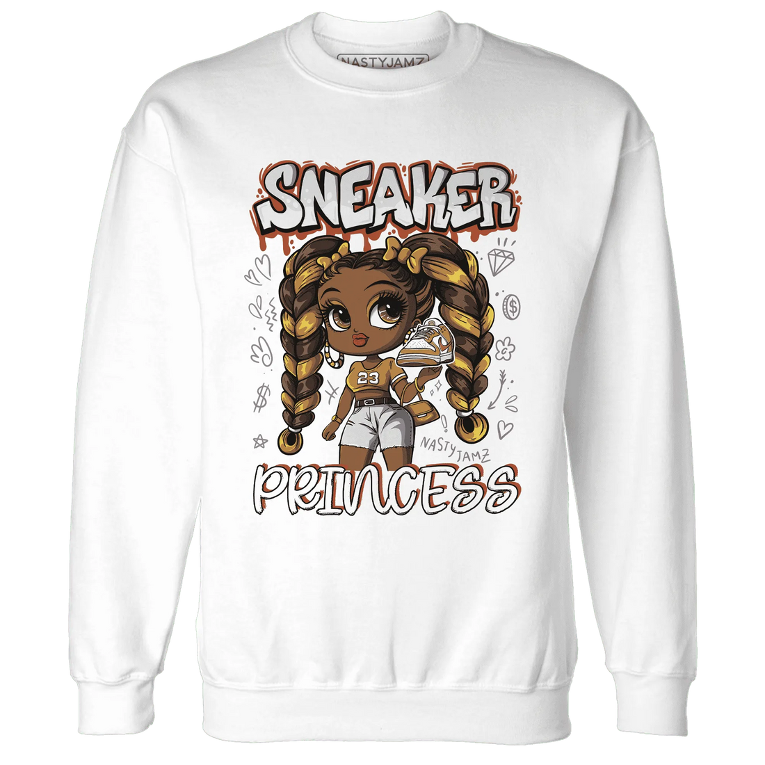 Dunk-Low-Retro-Wheat-Orange-NastyJamz-Sweatshirt-Match-Sneaker-Princess