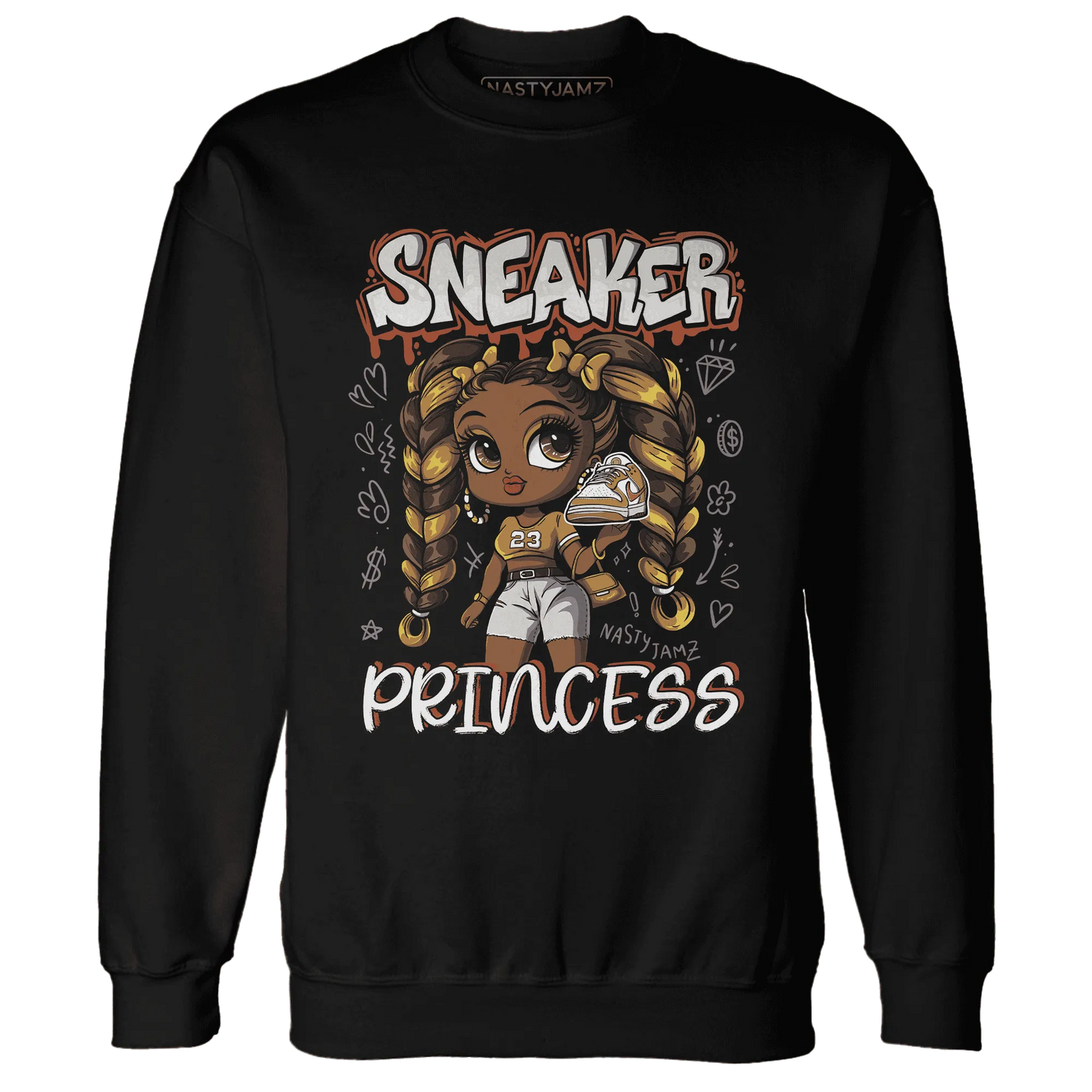 Dunk-Low-Retro-Wheat-Orange-NastyJamz-Sweatshirt-Match-Sneaker-Princess