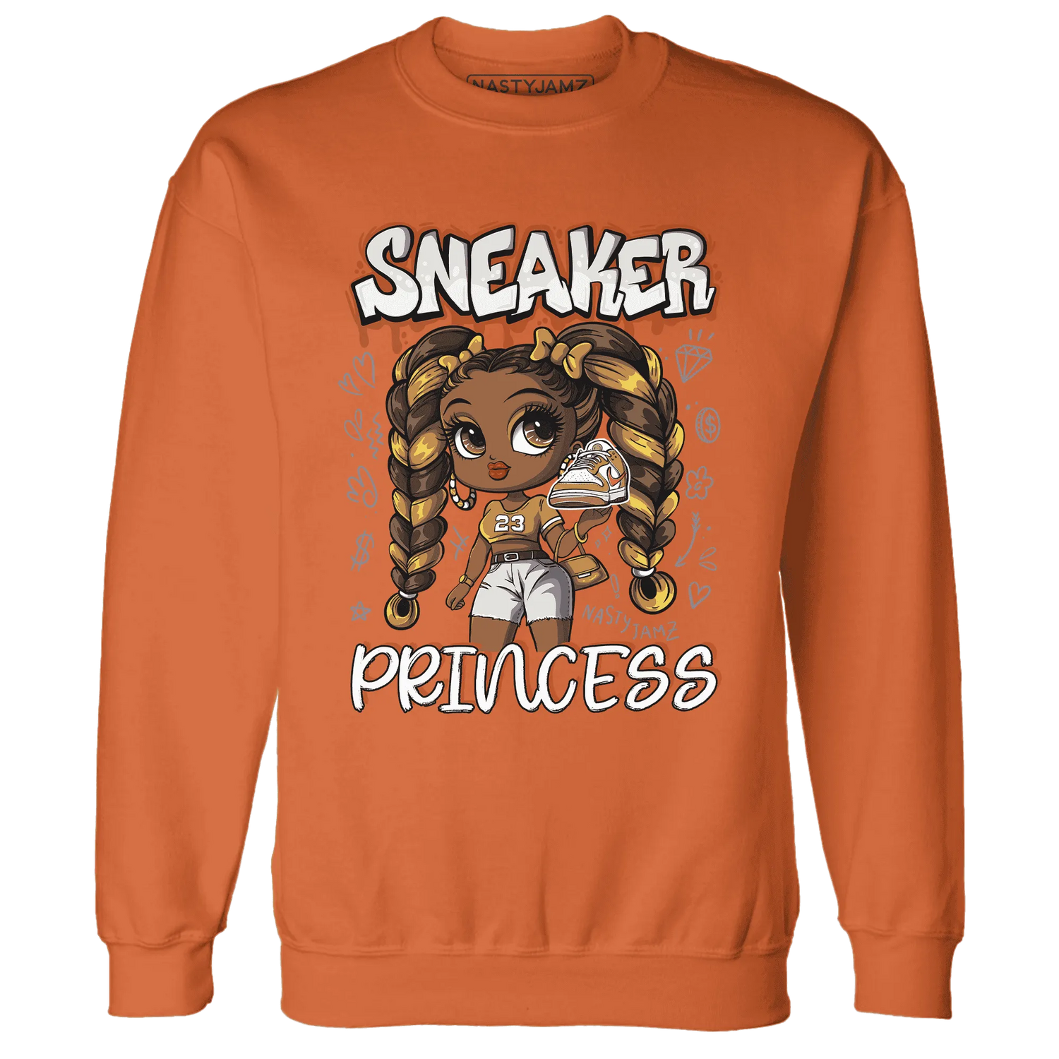 Dunk-Low-Retro-Wheat-Orange-NastyJamz-Sweatshirt-Match-Sneaker-Princess