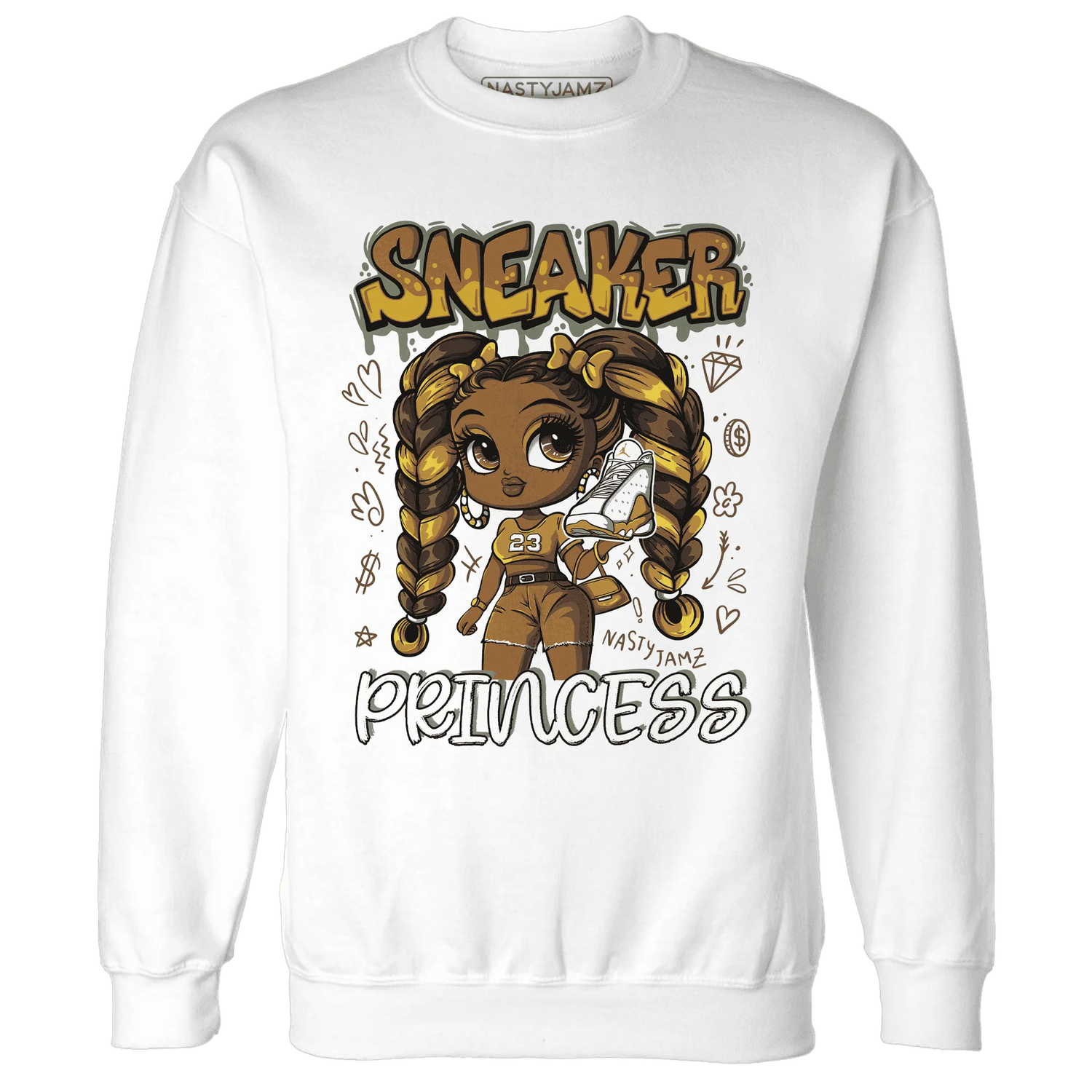 Wheat-13s-Sweatshirt-Match-Sneaker-Princess