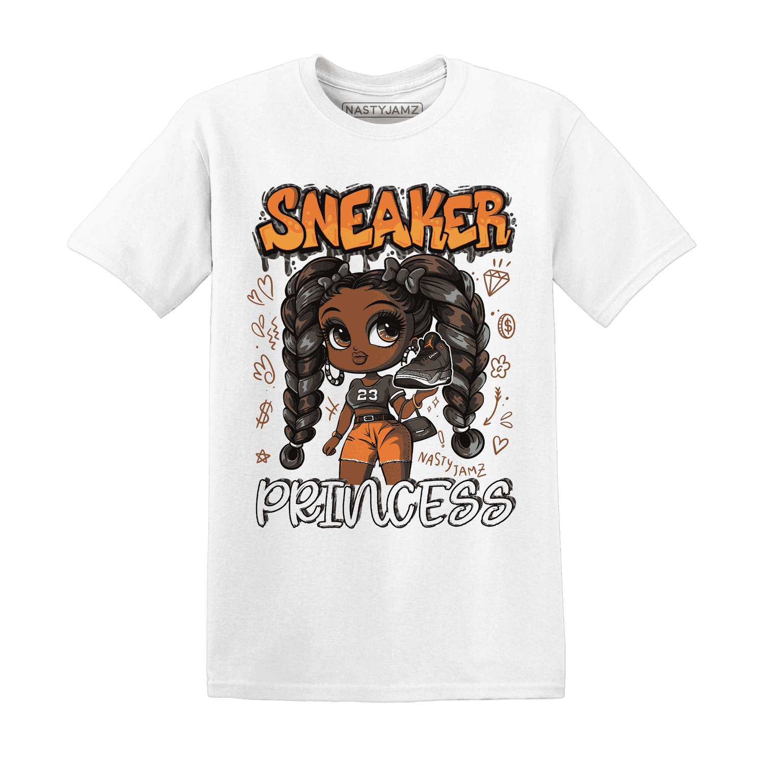 Fear-Pack-3s-T-Shirt-Match-Sneaker-Princess