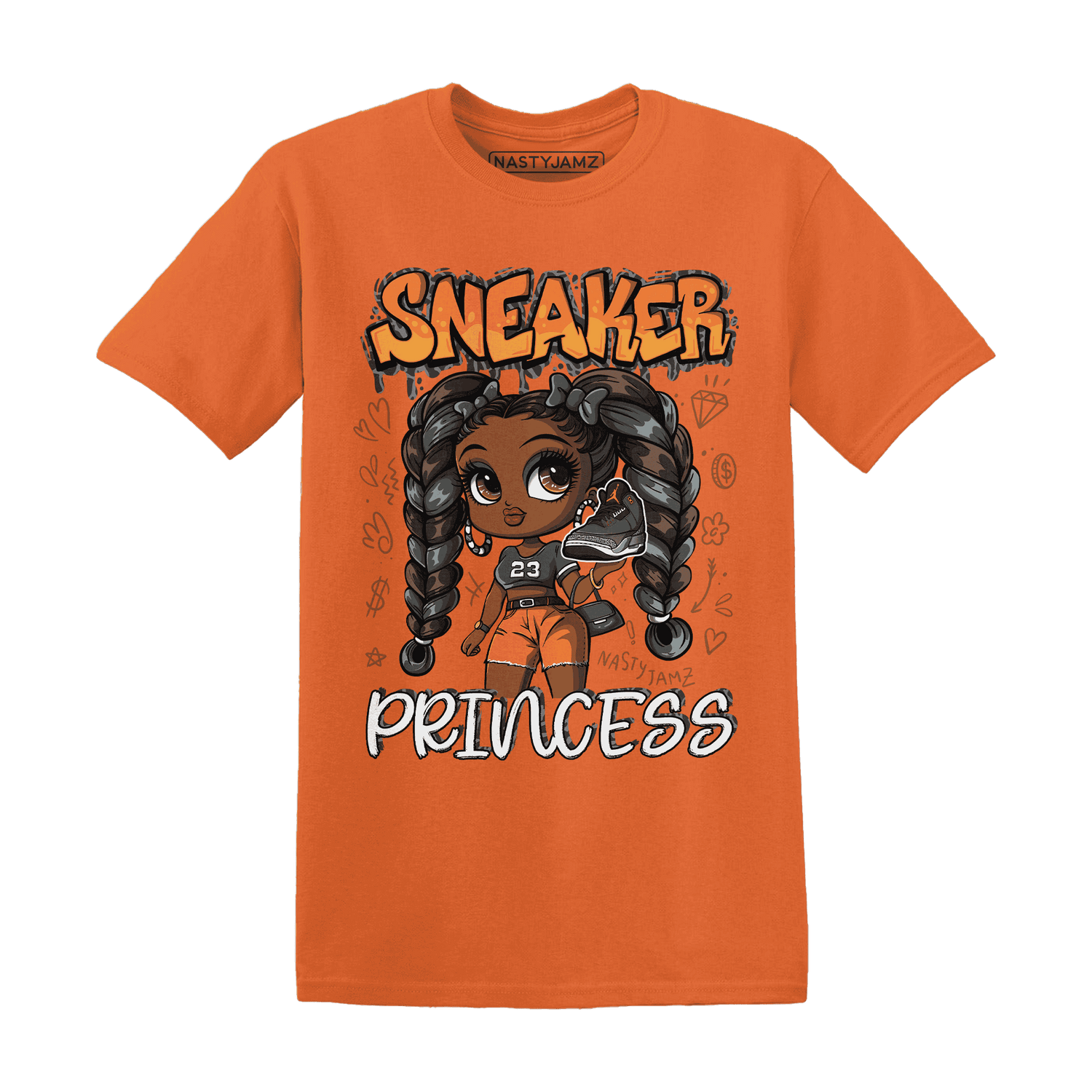 Fear-Pack-3s-T-Shirt-Match-Sneaker-Princess