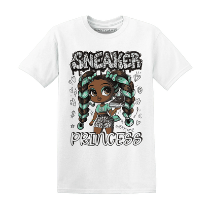 Green-Glow-3s-T-Shirt-Match-Sneaker-Princess