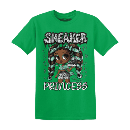 Green-Glow-3s-T-Shirt-Match-Sneaker-Princess