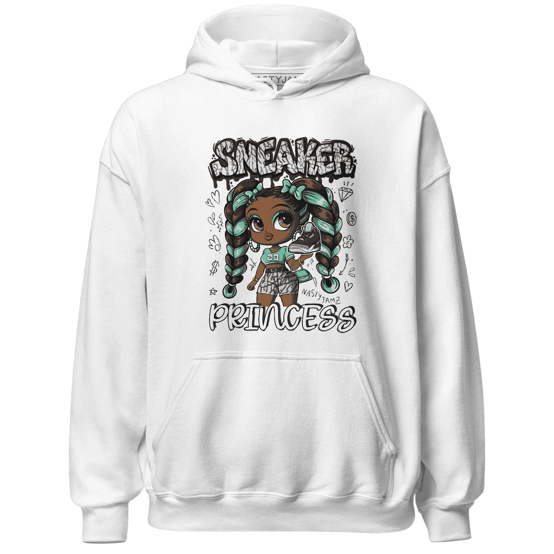 Green-Glow-3s-Hoodie-Match-Sneaker-Princess
