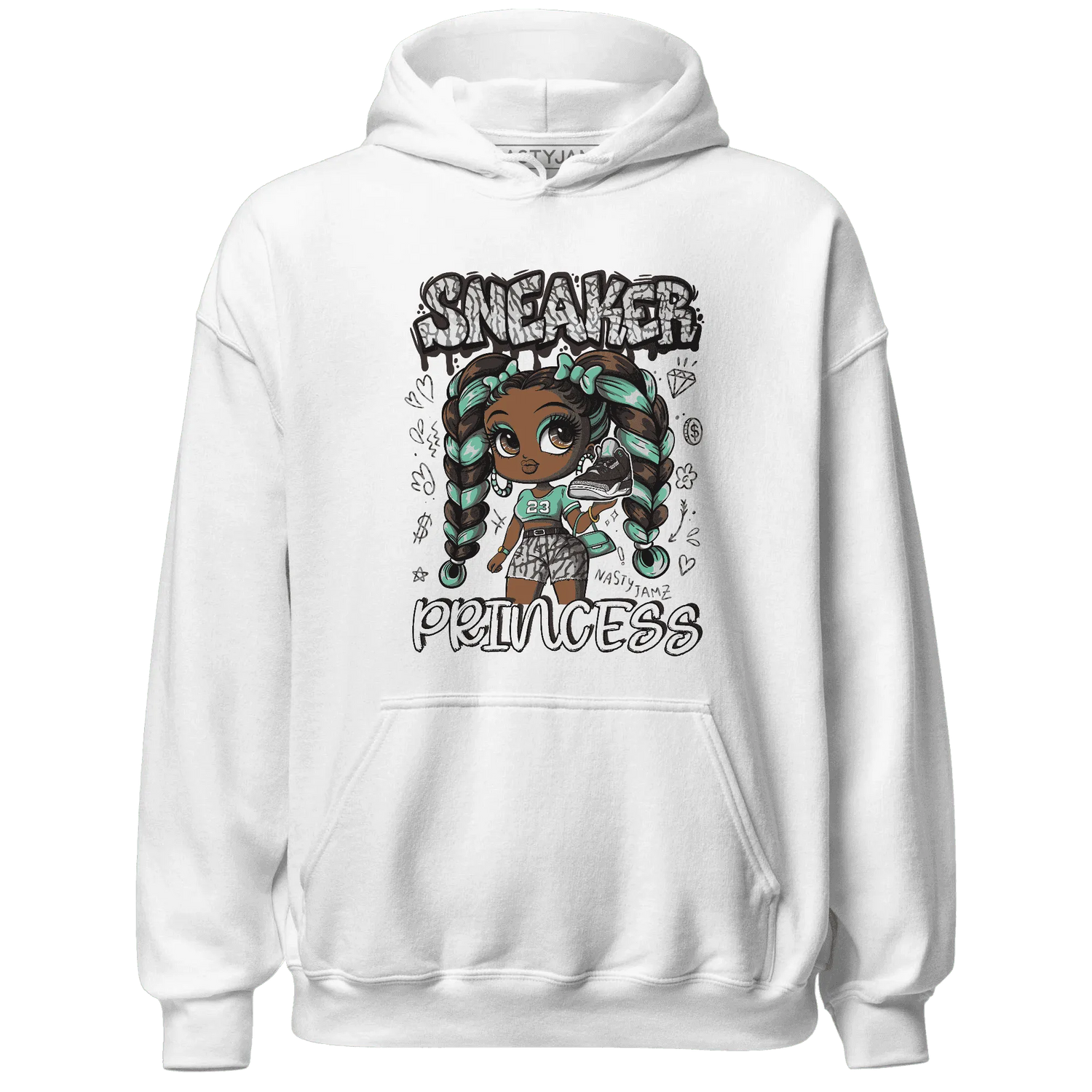 Green-Glow-3s-Hoodie-Match-Sneaker-Princess