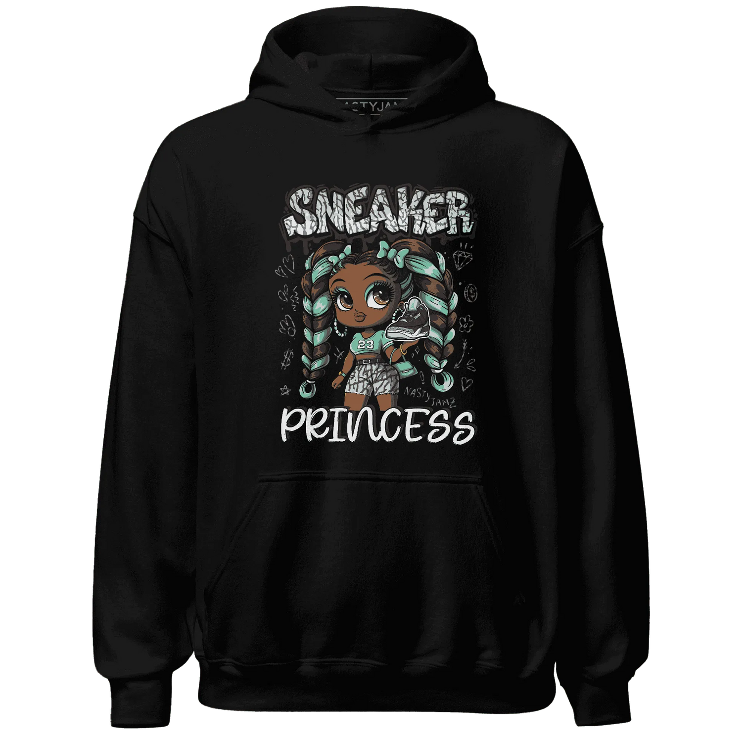 Green-Glow-3s-Hoodie-Match-Sneaker-Princess