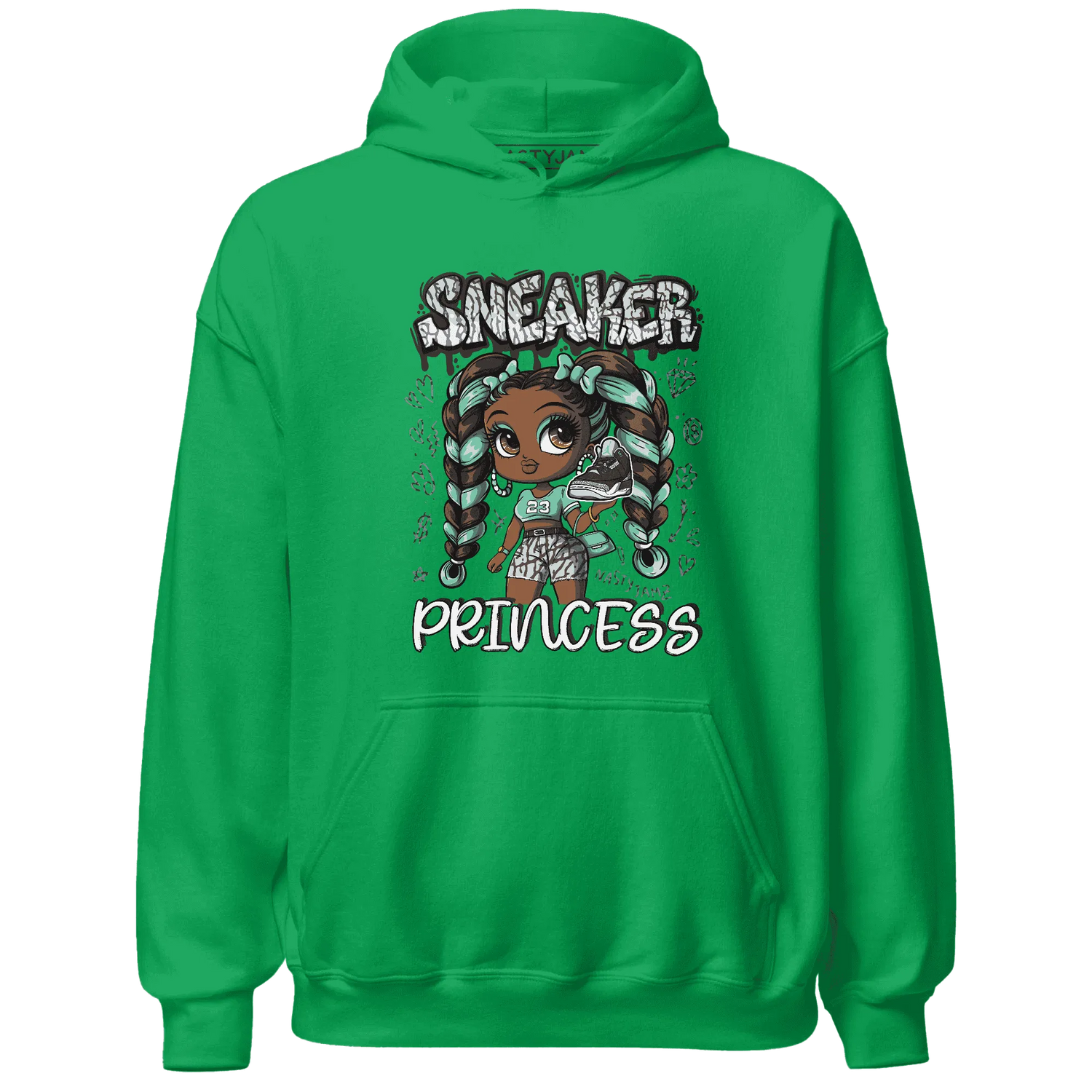 Green-Glow-3s-Hoodie-Match-Sneaker-Princess