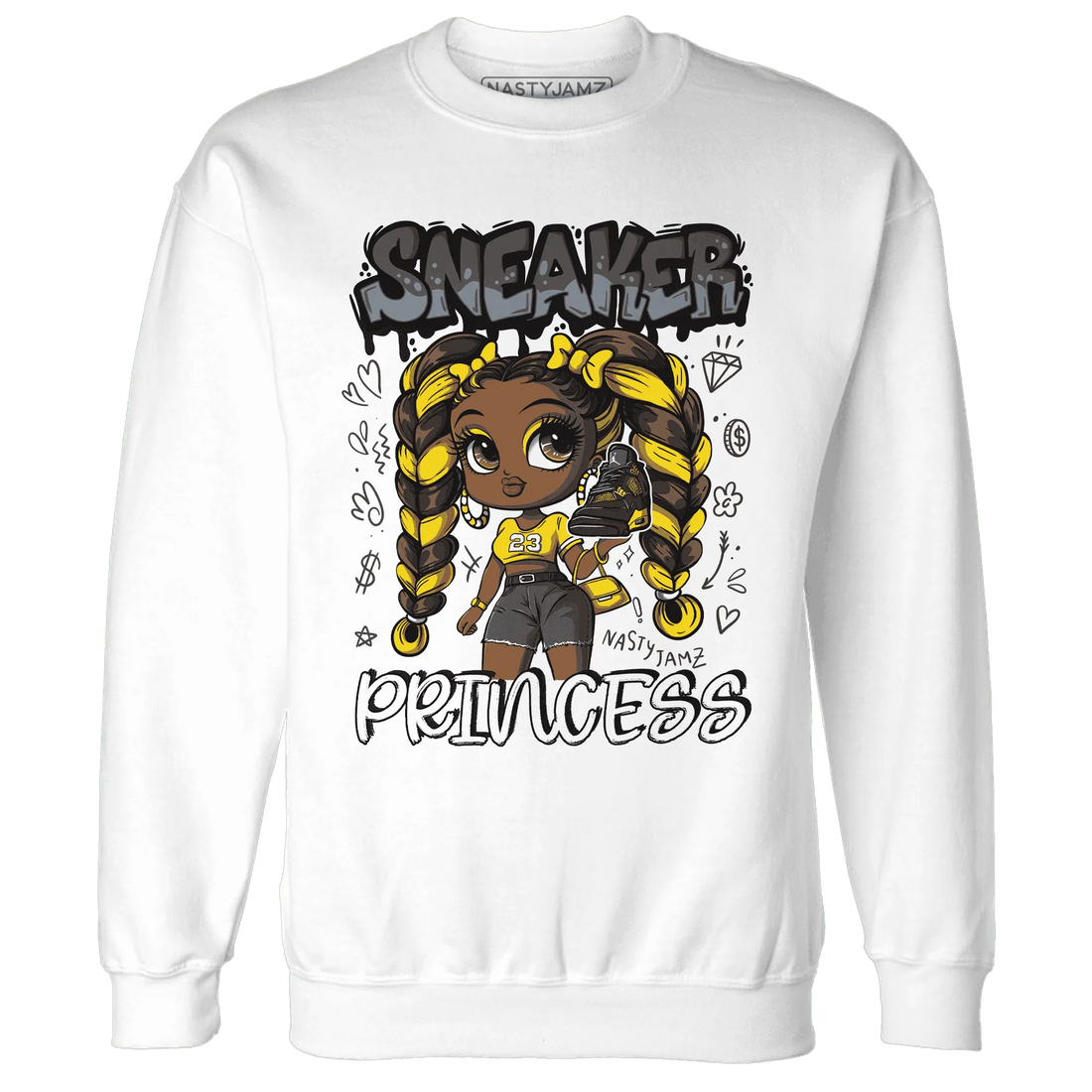 Thunder-4s-Sweatshirt-Match-Sneaker-Princess