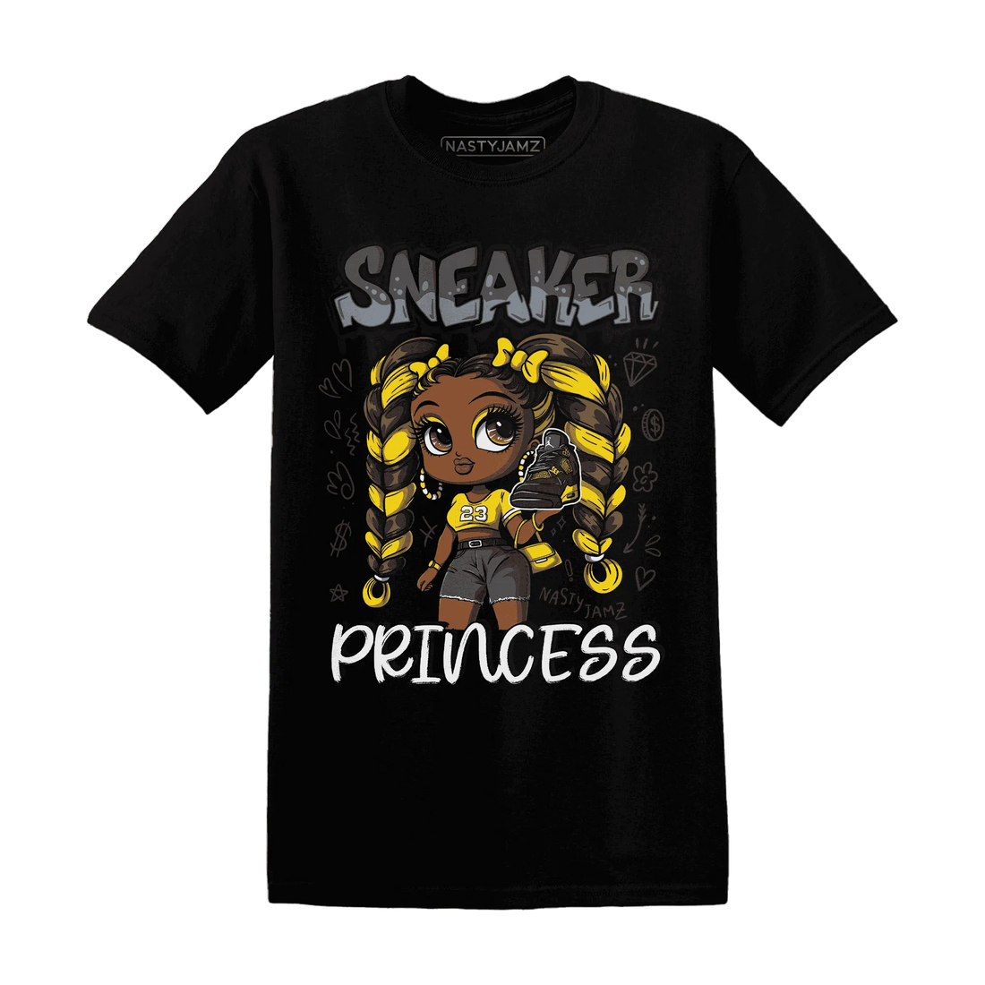 Thunder-4s-T-Shirt-Match-Sneaker-Princess