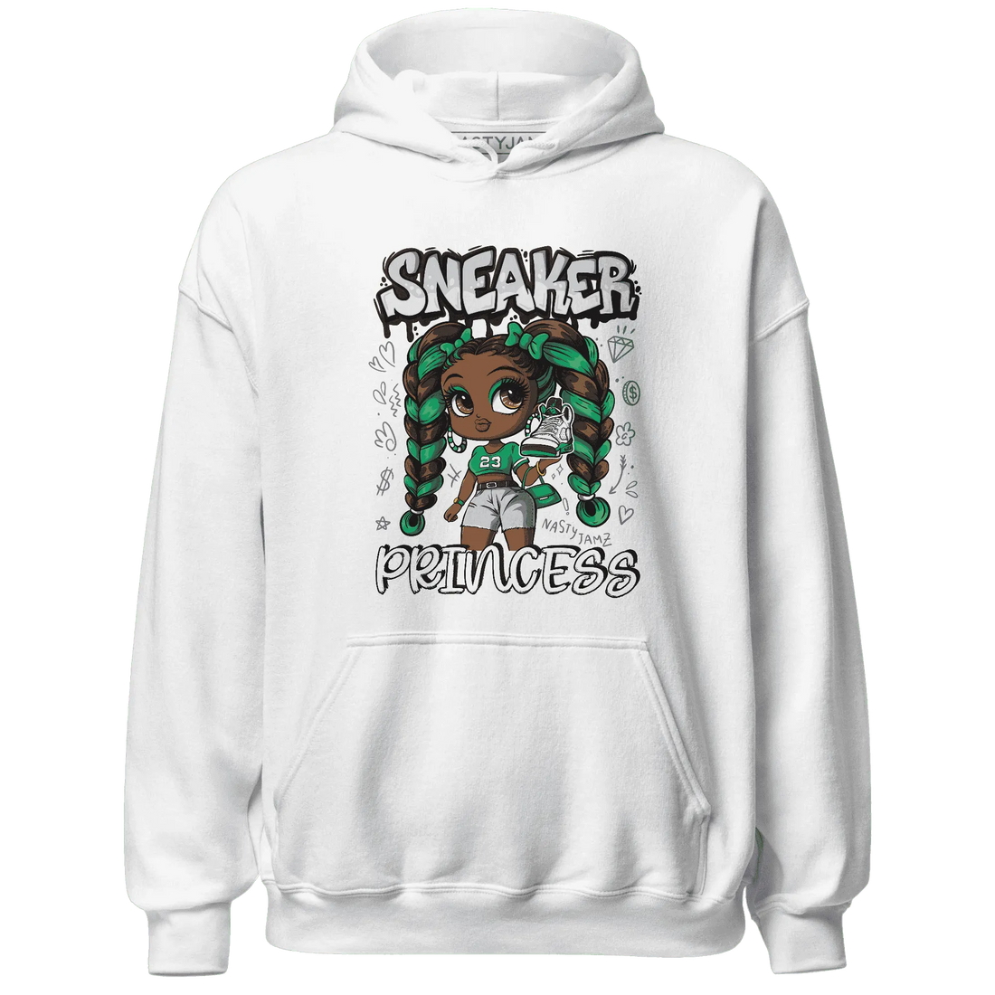 Lucky-Green-5s-Hoodie-Match-Sneaker-Princess