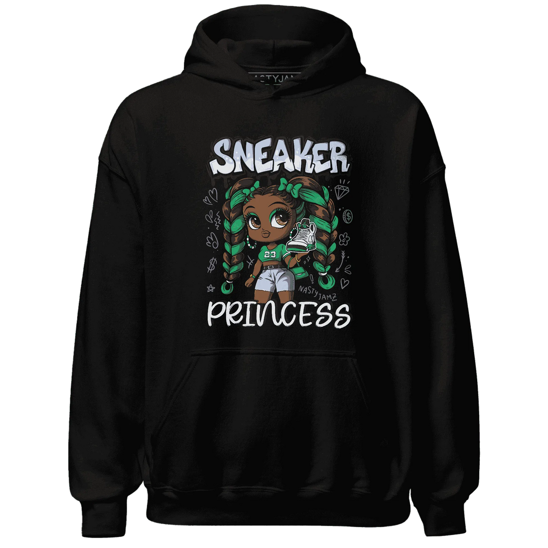 Lucky-Green-5s-Hoodie-Match-Sneaker-Princess