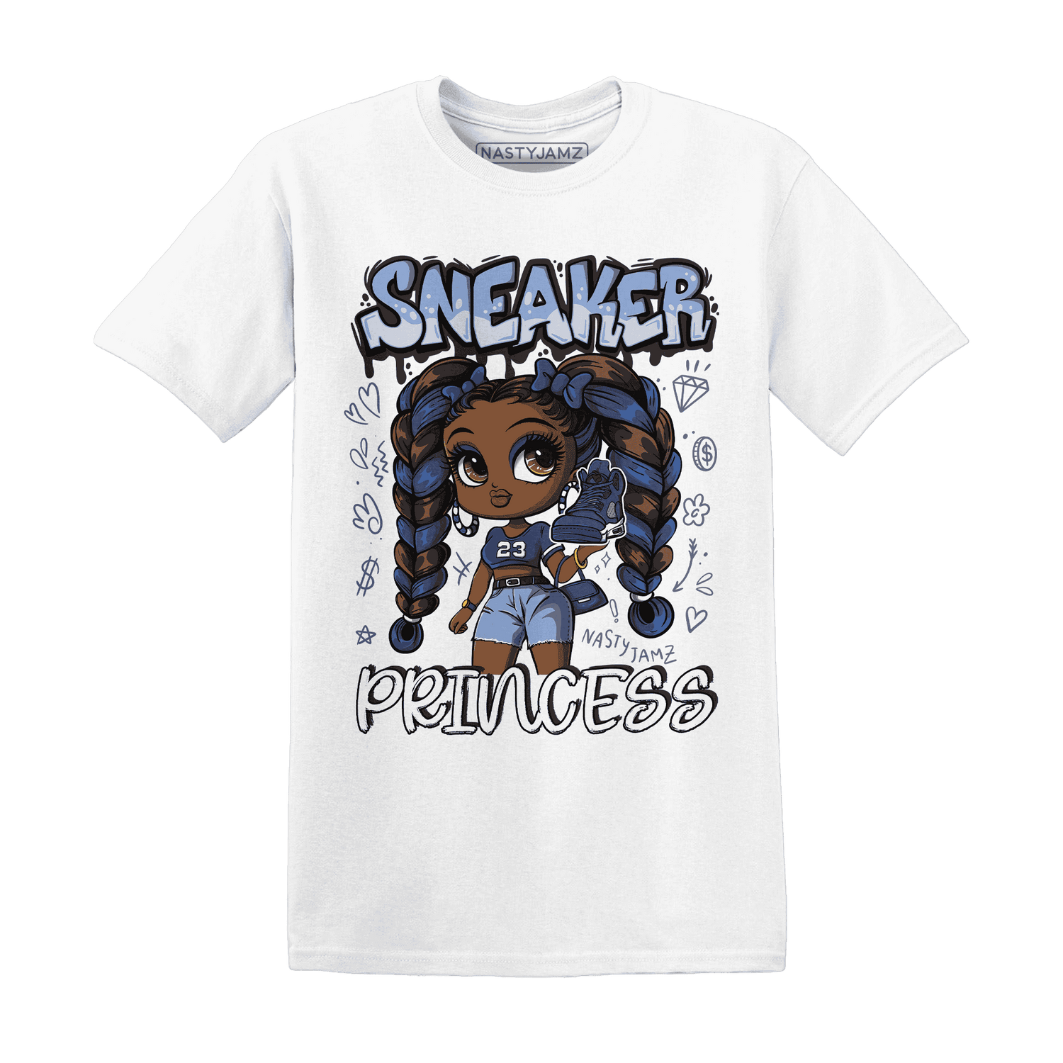 Midnight-Navy-5s-T-Shirt-Match-Sneaker-Princess