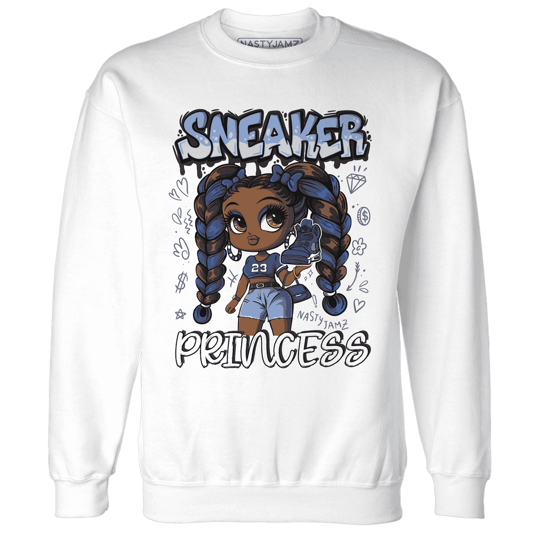 Midnight-Navy-5s-Sweatshirt-Match-Sneaker-Princess