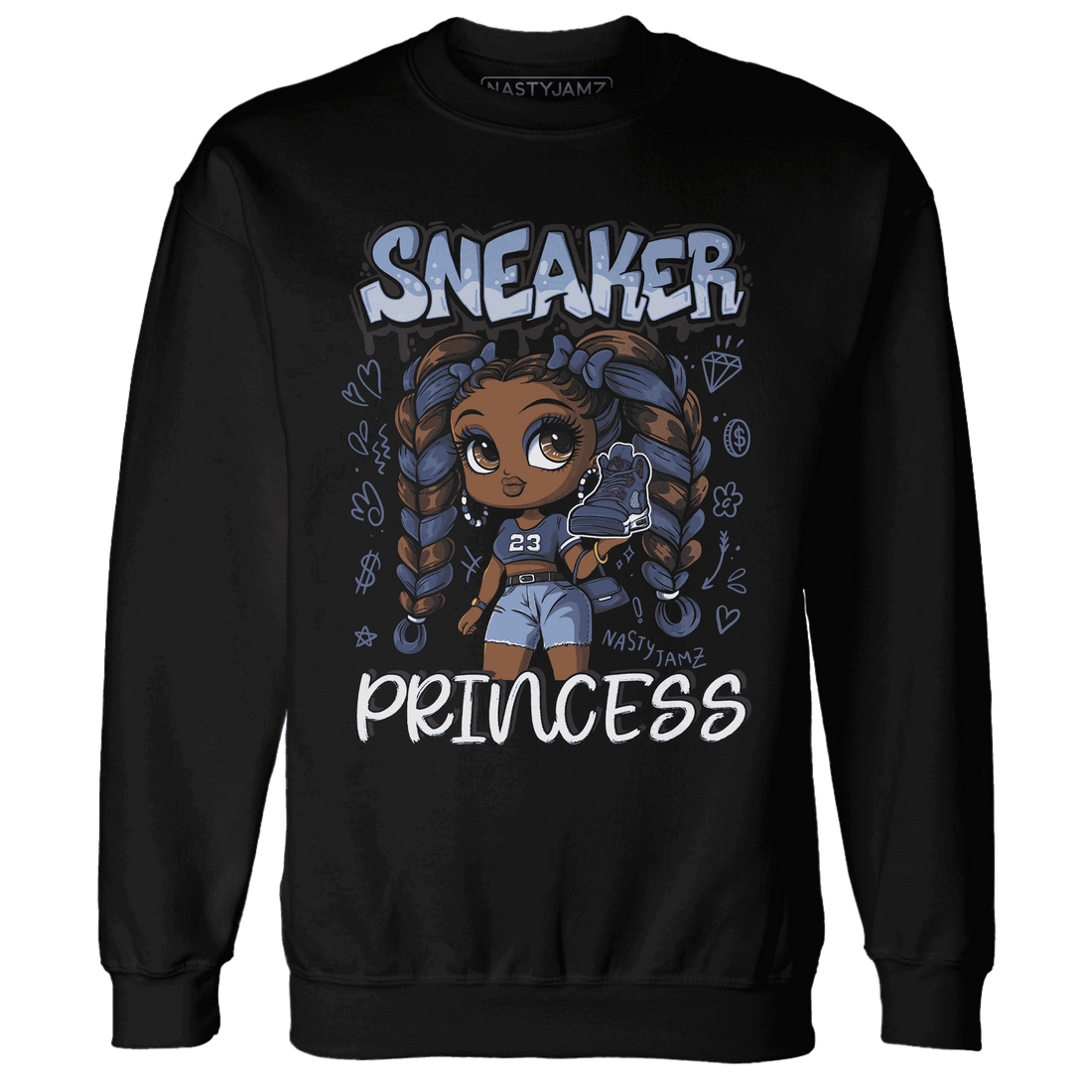 Midnight-Navy-5s-Sweatshirt-Match-Sneaker-Princess