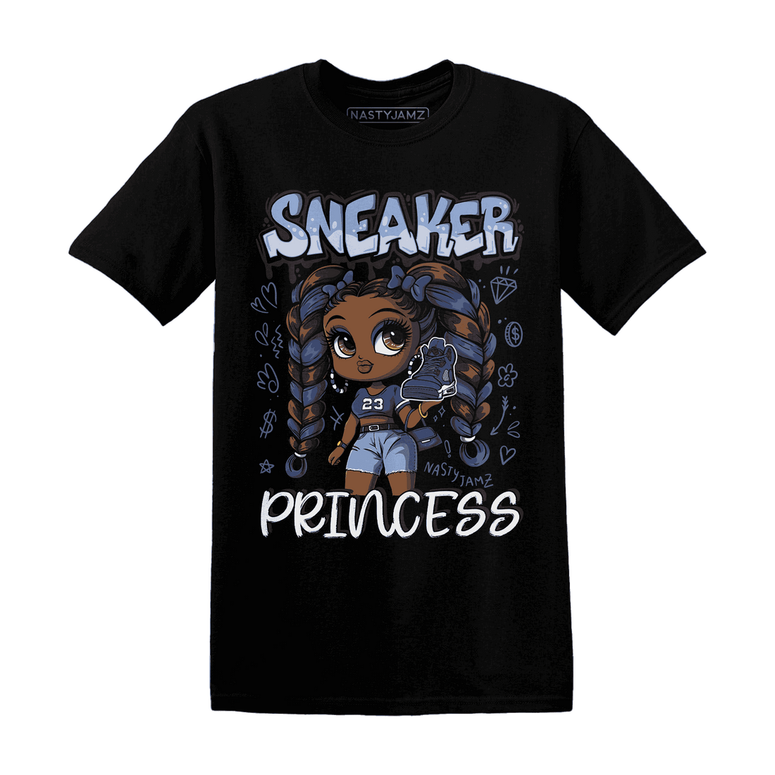 Midnight-Navy-5s-T-Shirt-Match-Sneaker-Princess