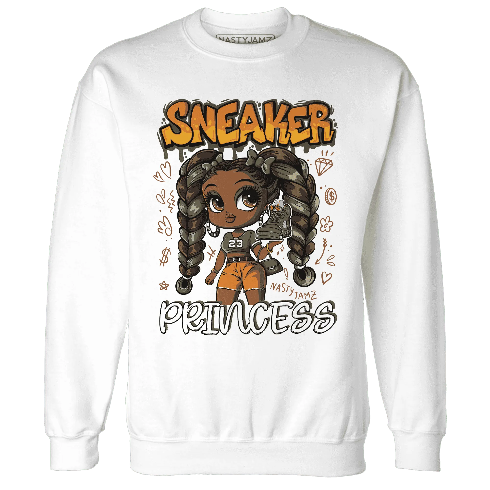 Olive-5s-Sweatshirt-Match-Sneaker-Princess