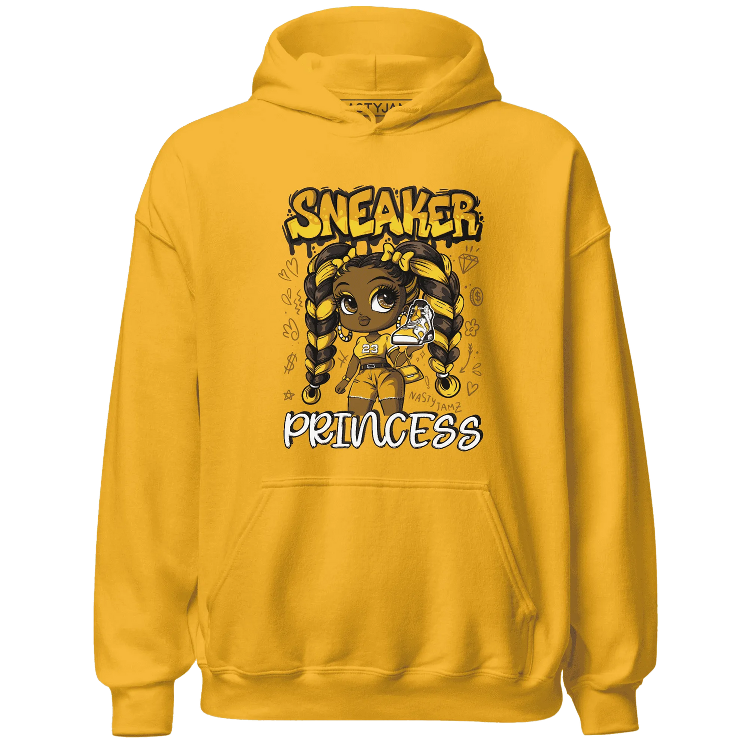 Yellow-Ochre-6s-Hoodie-Match-Sneaker-Princess