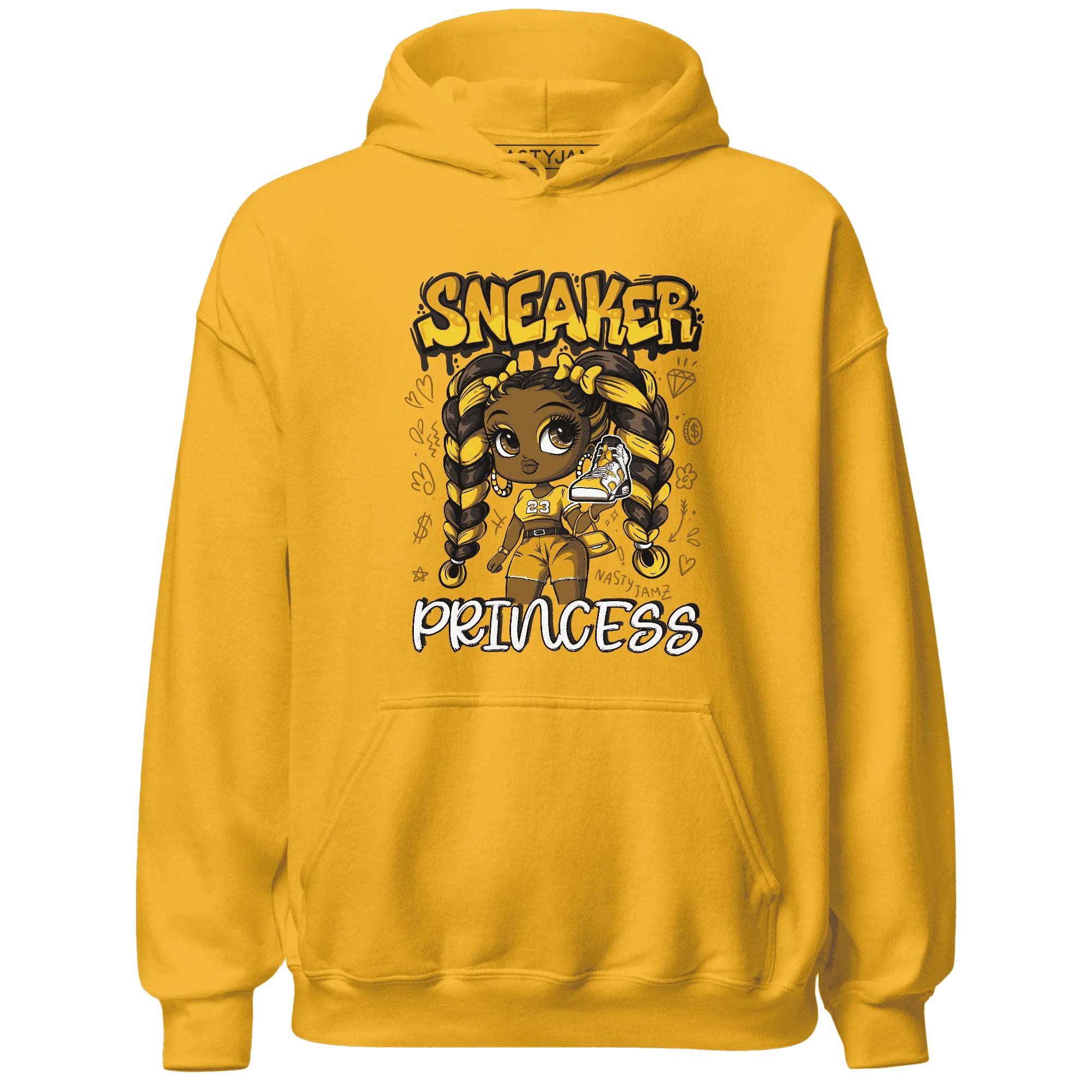 Yellow-Ochre-6s-Hoodie-Match-Sneaker-Princess