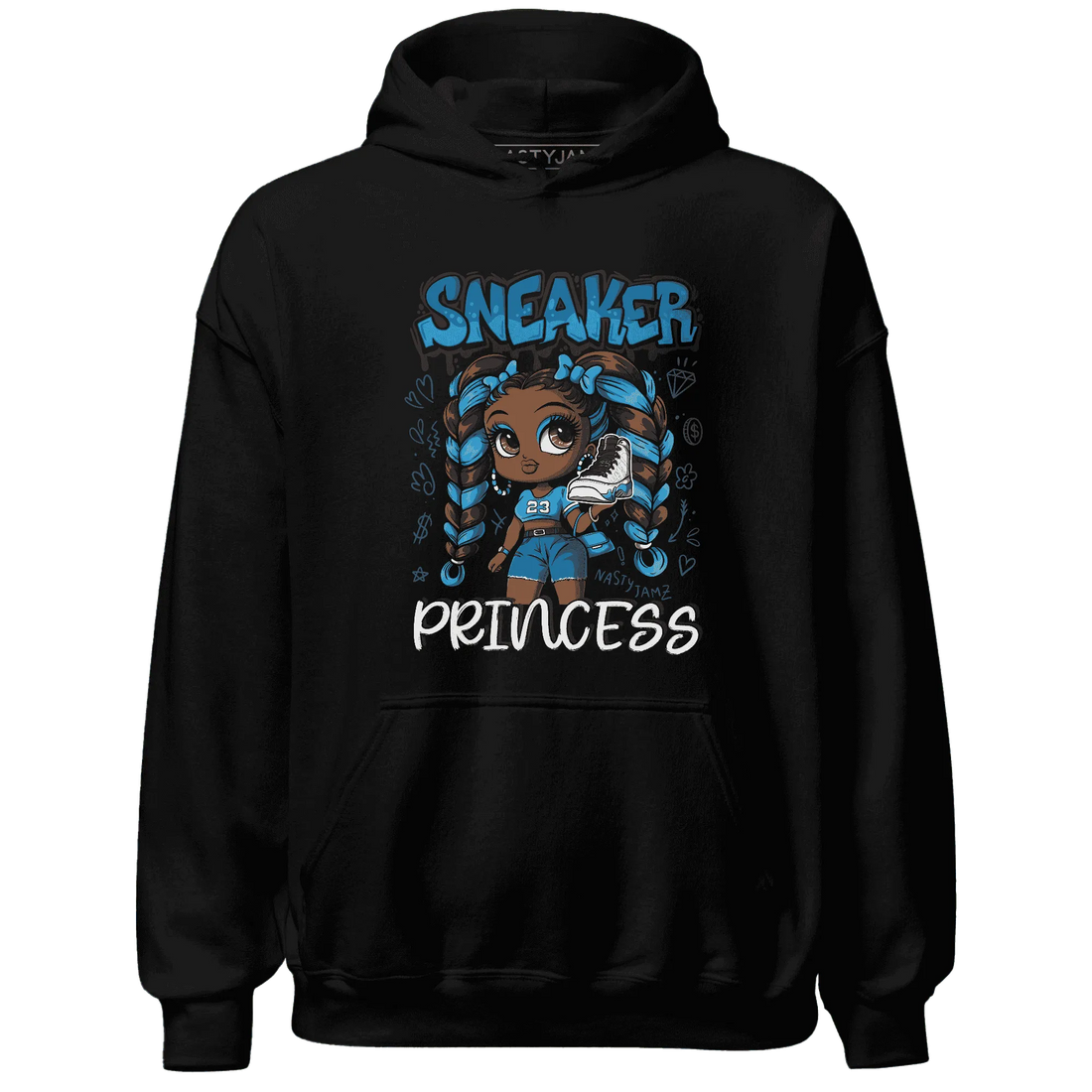 Powder-Blue-9s-Hoodie-Match-Sneaker-Princess