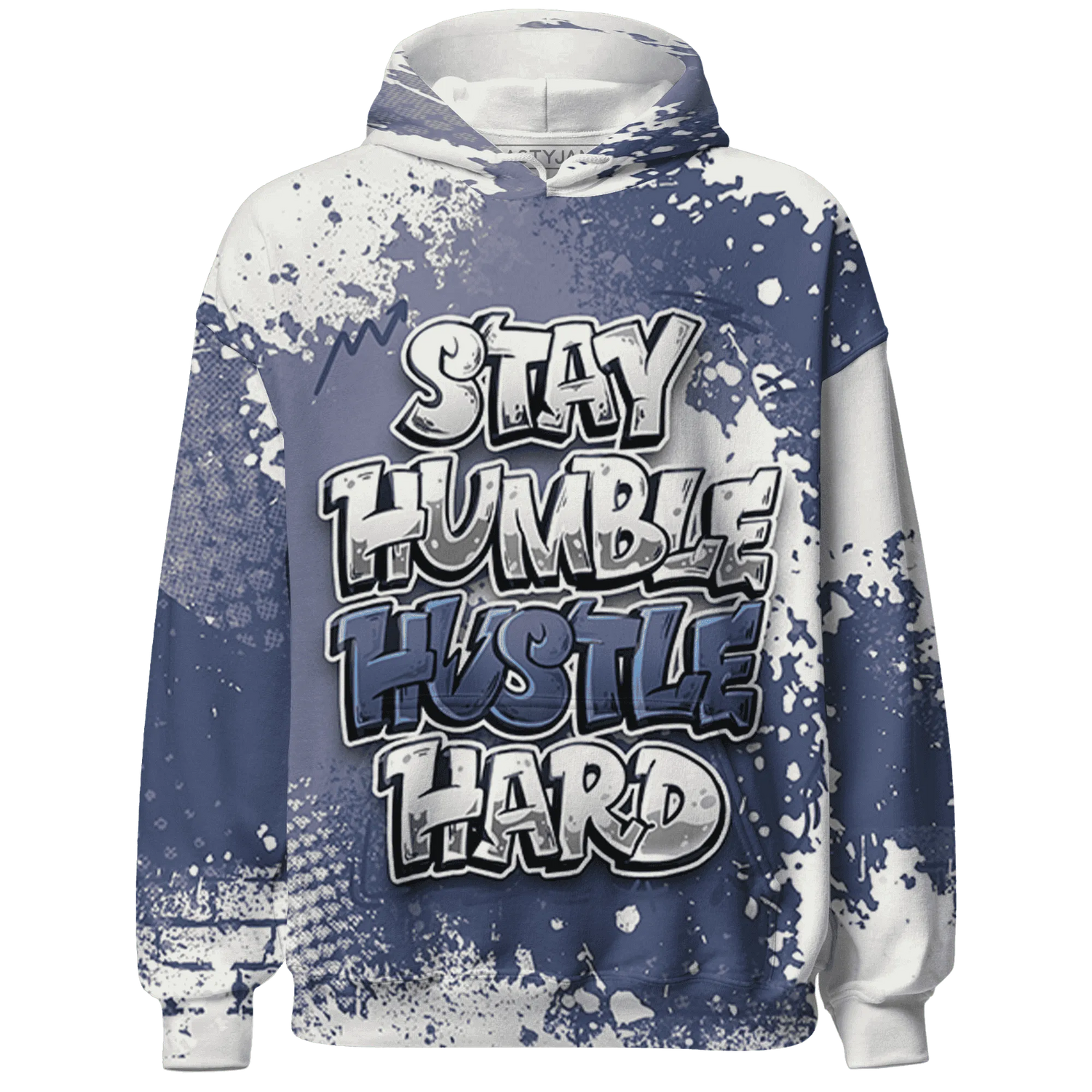 Low-Diffused-Blue-11s-Hoodie-Match-Stay-Humble-Hustle-Hard-3D