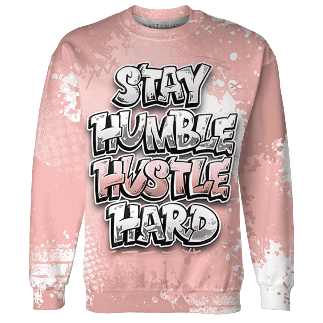 Low-Legend-Pink-11s-Sweatshirt-Match-Stay-Humble-Hustle-Hard-3D