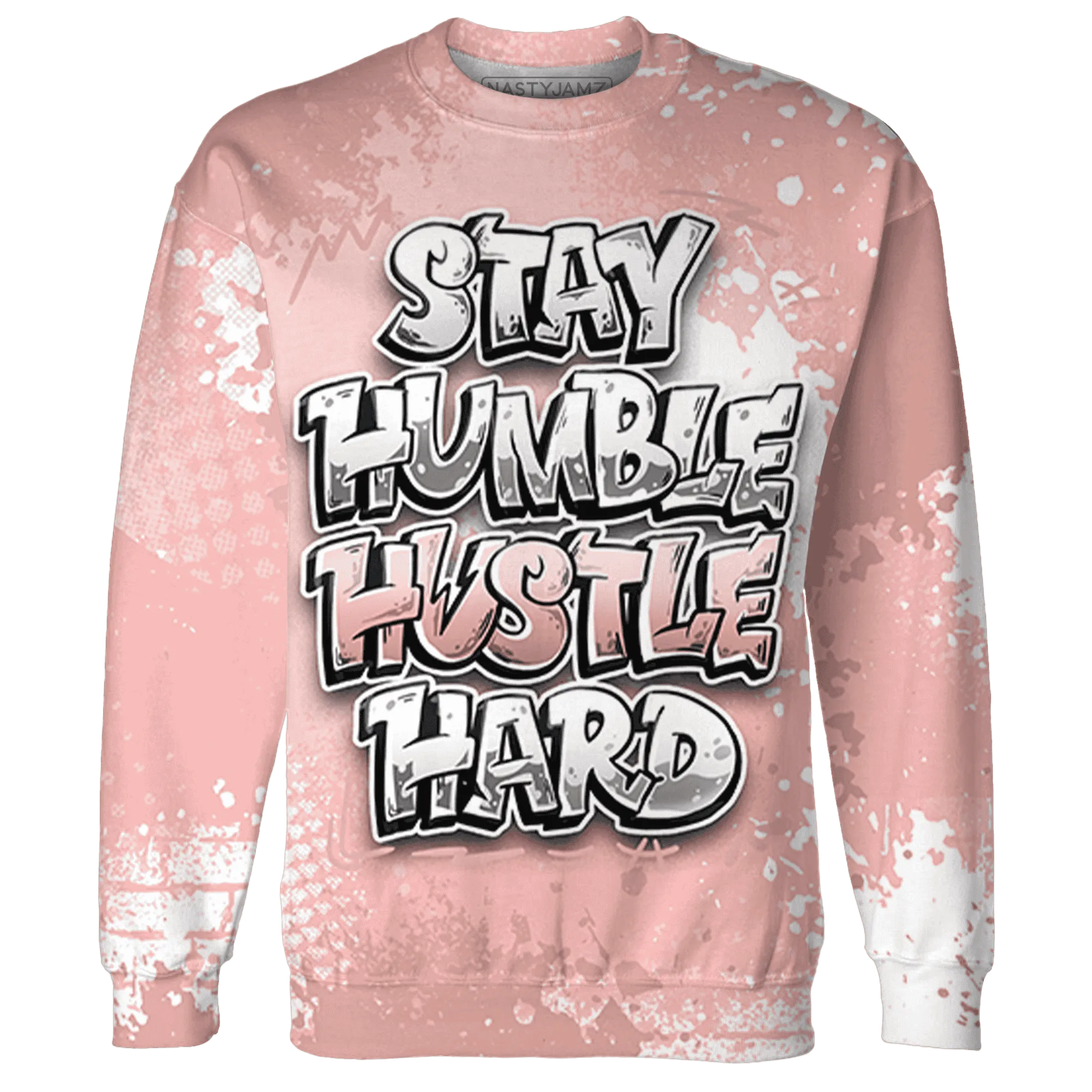 Low-Legend-Pink-11s-Sweatshirt-Match-Stay-Humble-Hustle-Hard-3D