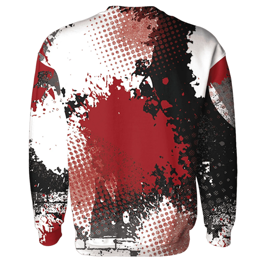 Retro-Red-Taxi-12s-Sweatshirt-Match-Stay-Humble-Hustle-Hard-3D