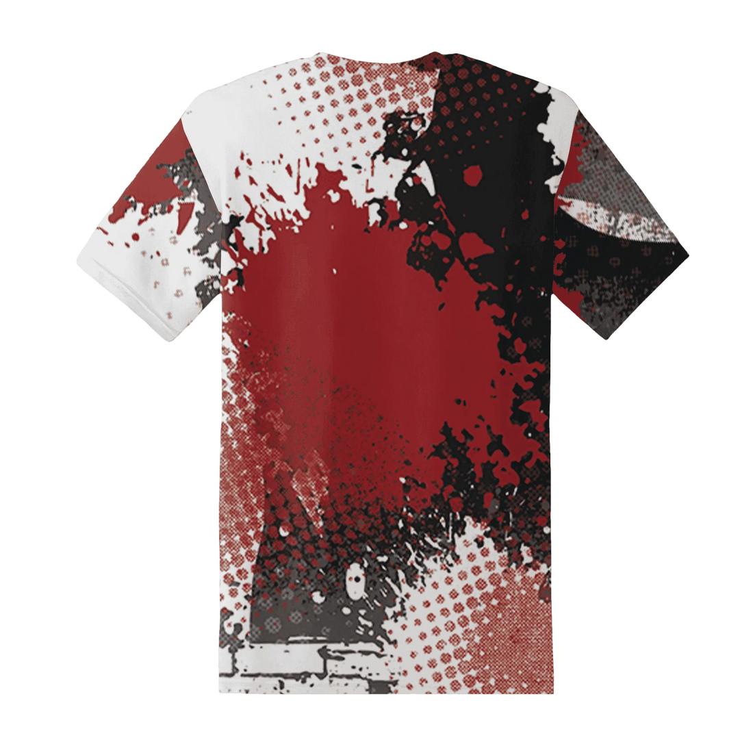 Retro-Red-Taxi-12s-T-Shirt-Match-Stay-Humble-Hustle-Hard-3D