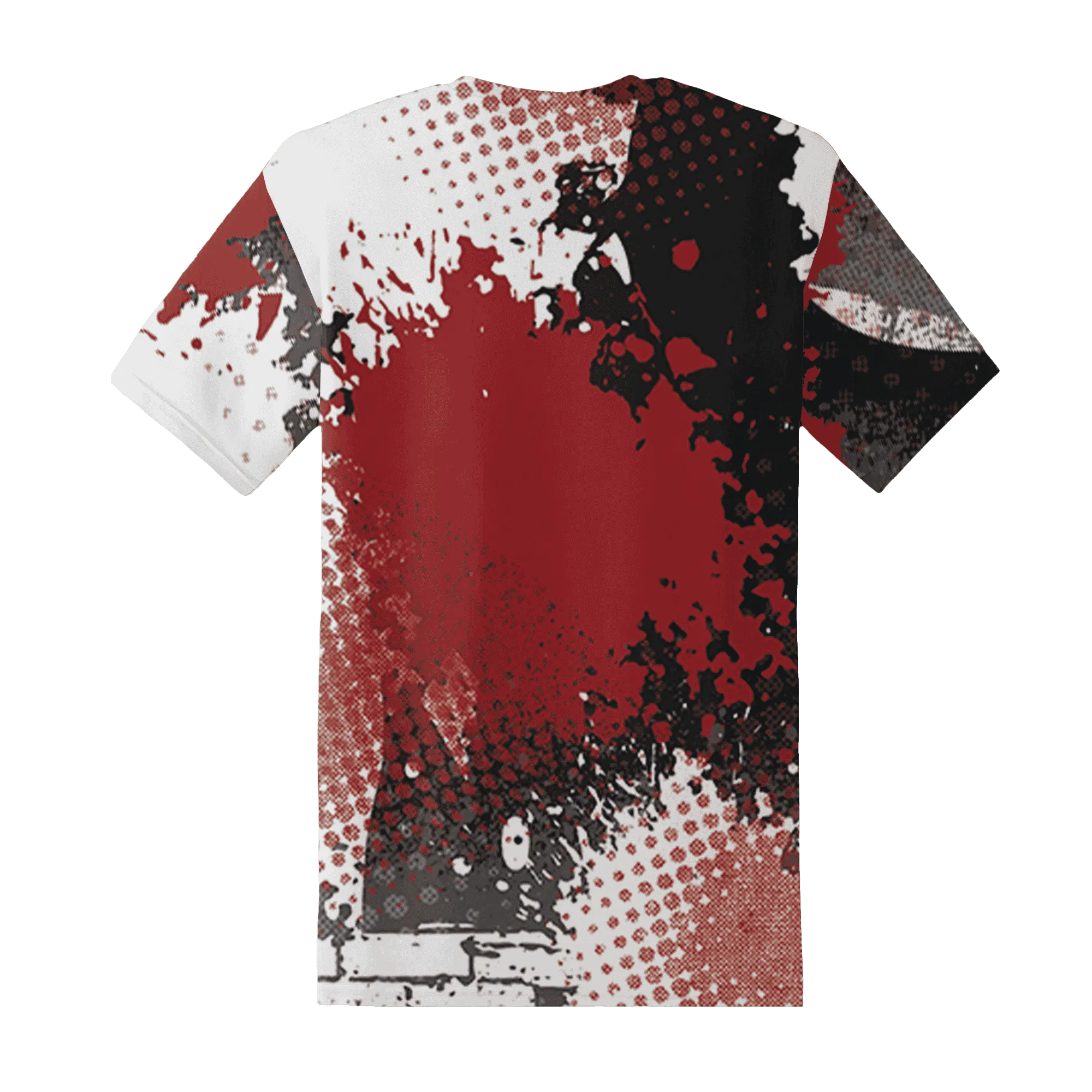 Retro-Red-Taxi-12s-T-Shirt-Match-Stay-Humble-Hustle-Hard-3D