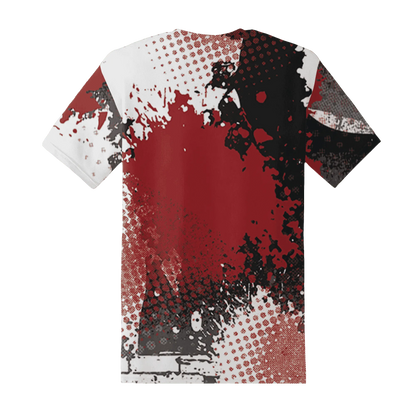 Retro-Red-Taxi-12s-T-Shirt-Match-Stay-Humble-Hustle-Hard-3D