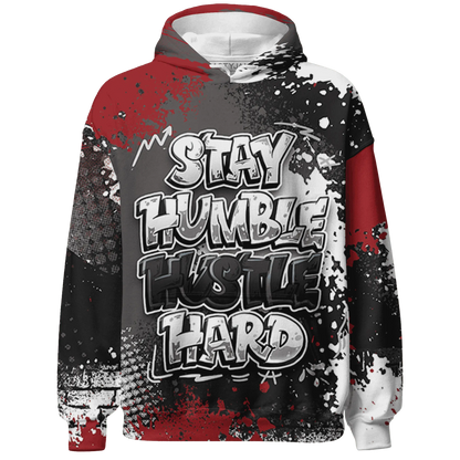 Retro-Red-Taxi-12s-Hoodie-Match-Stay-Humble-Hustle-Hard-3D